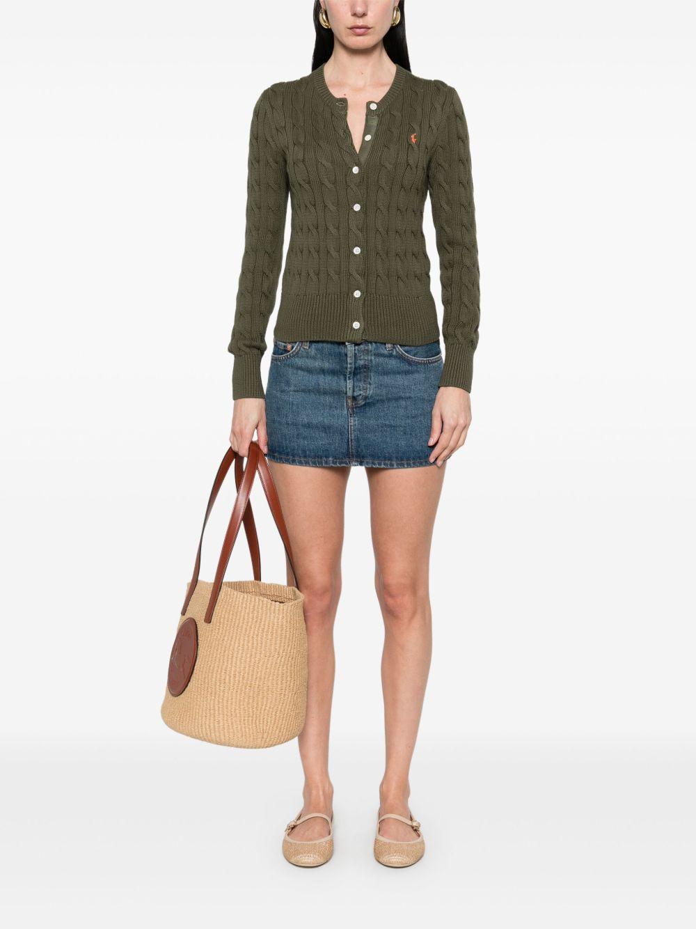 Polo Pony-embroidered cardigan Product Image