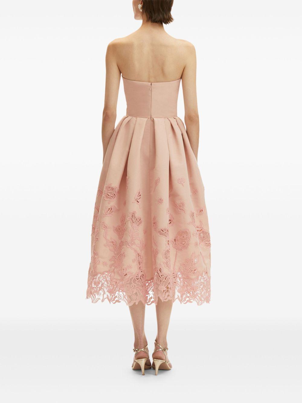 guipure-lace midi dress Product Image