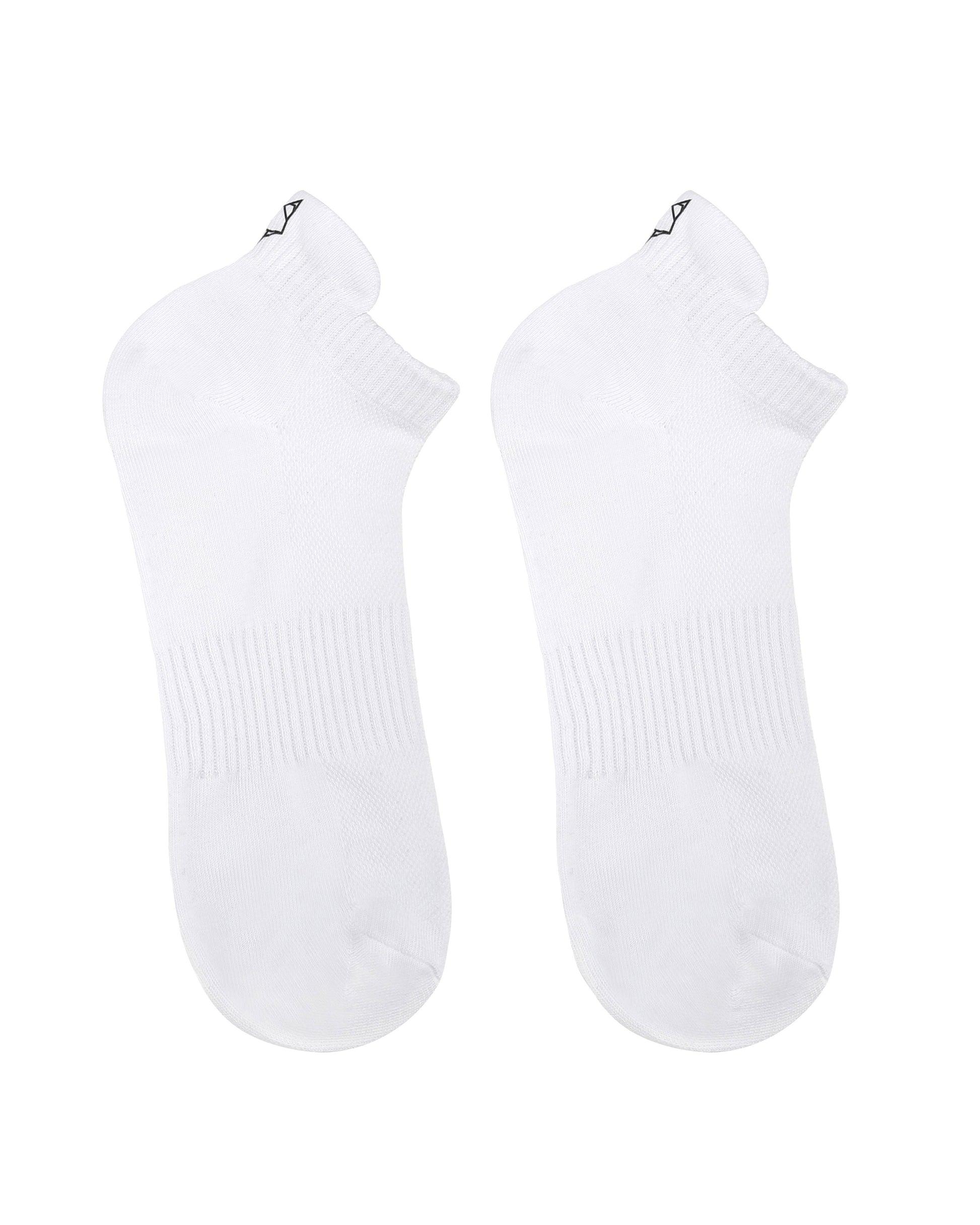 3 Pack Mens Egyptian Cotton Ankle Socks White Product Image