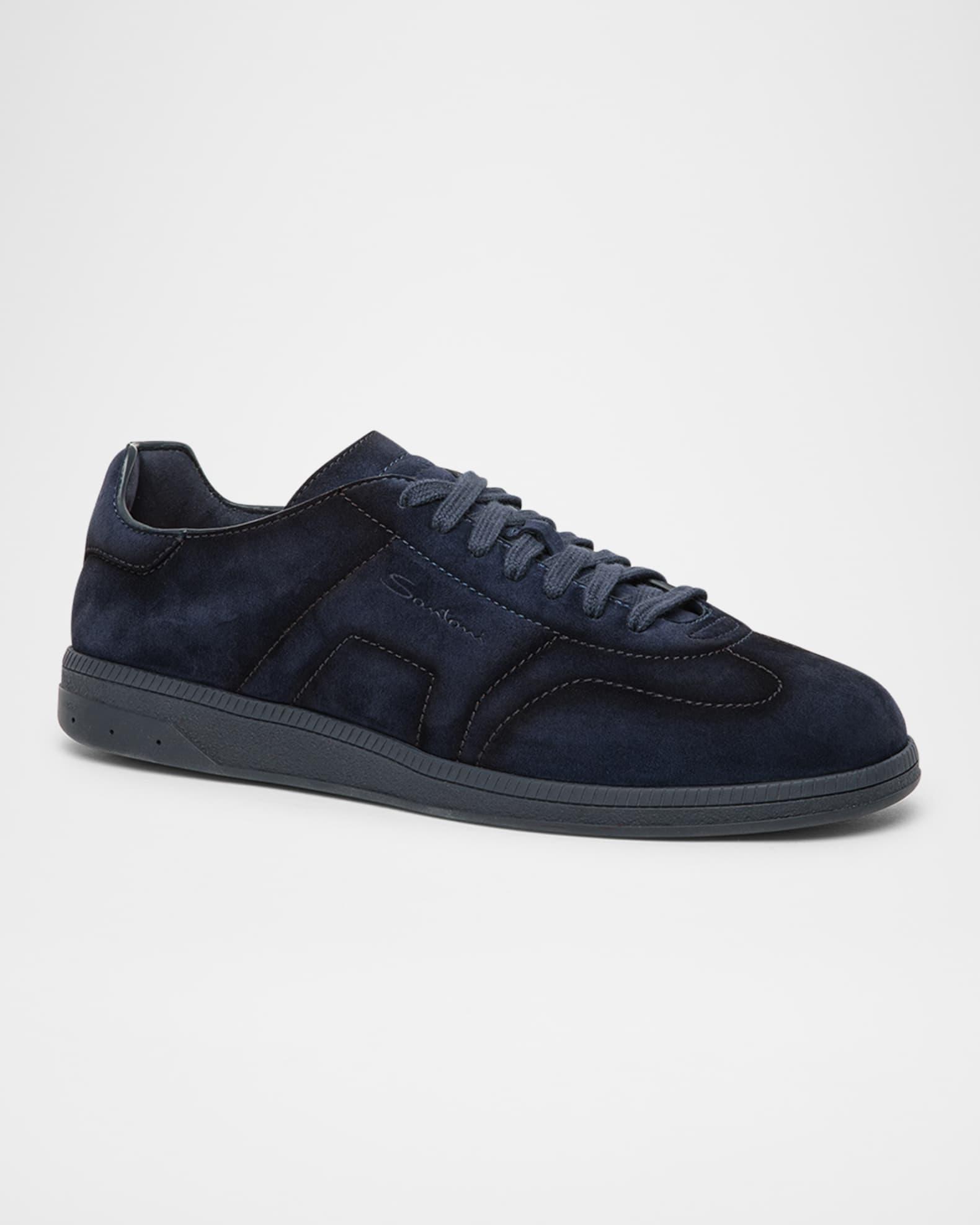 Men's Cube Suede Low-Top Sneakers Product Image