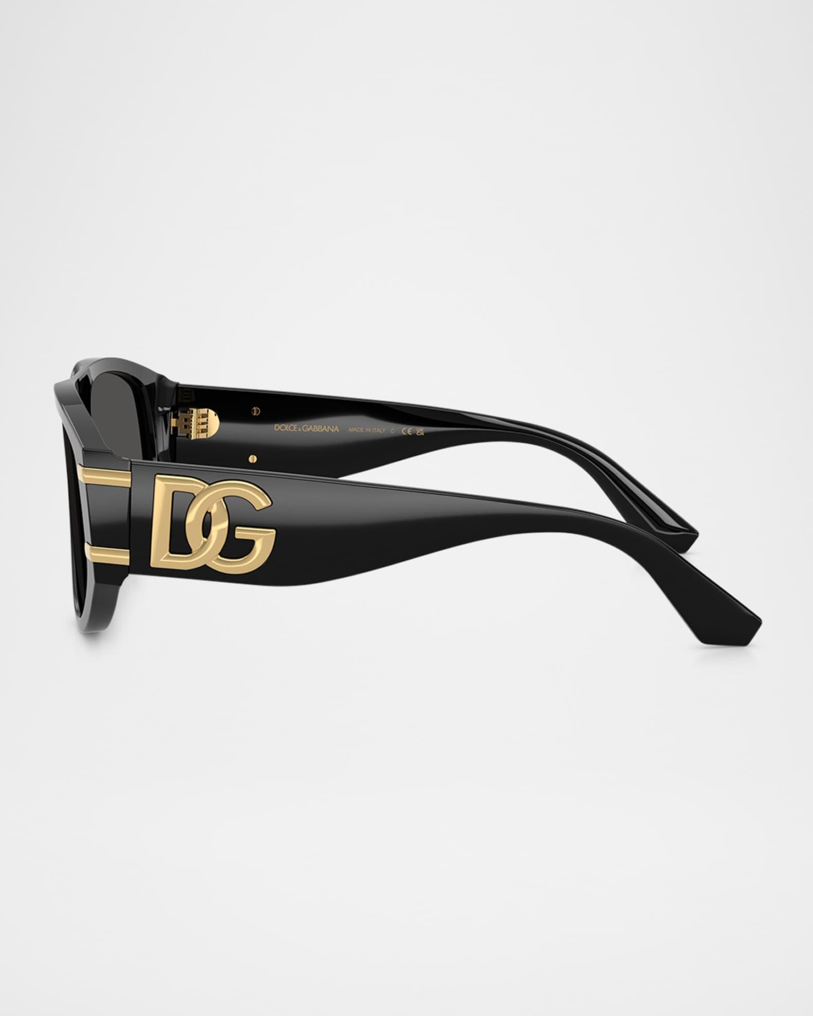 DG4499 Aviator Acetate Sunglasses Product Image