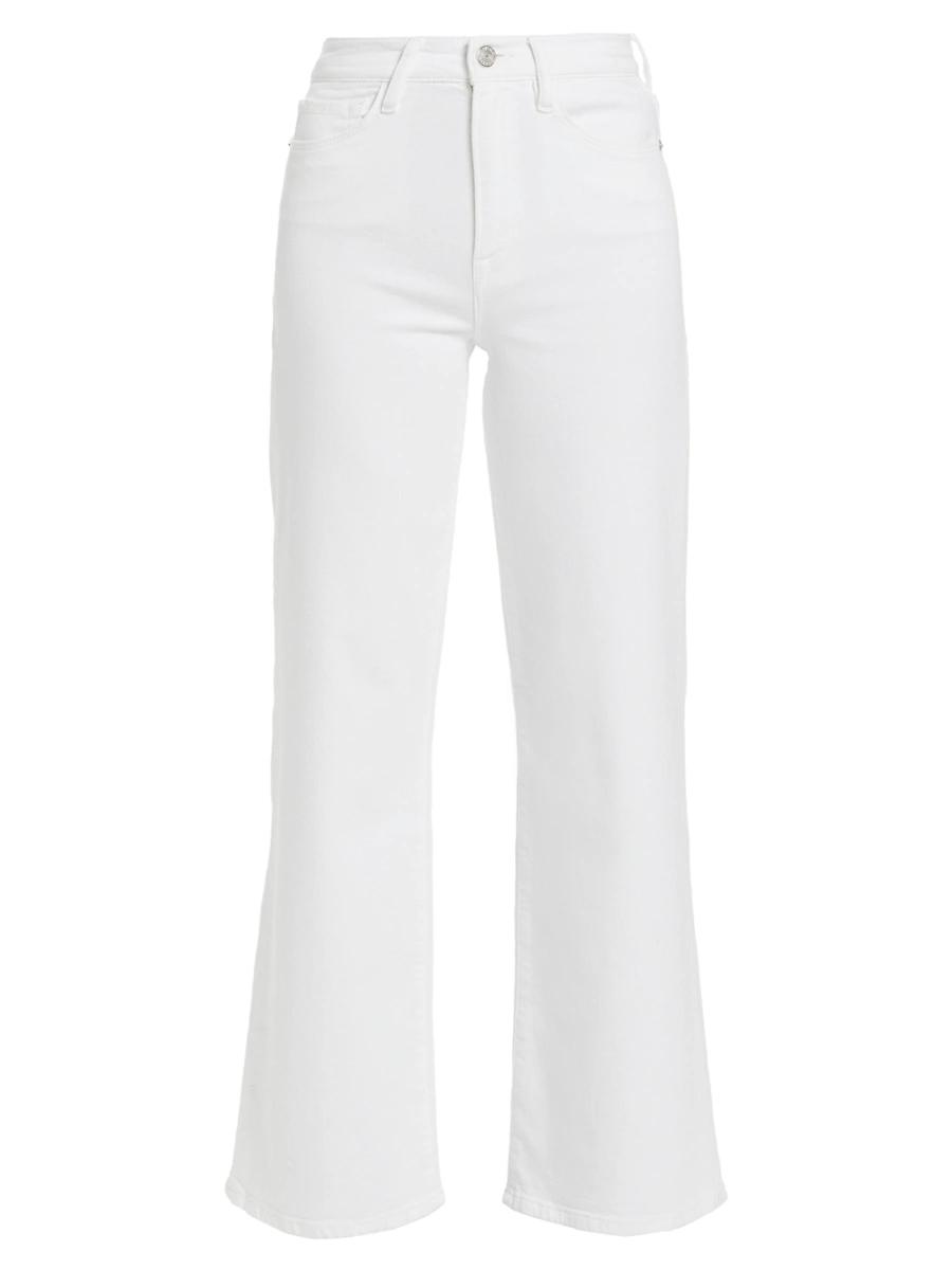Womens Le Slim Palazzo Mid-Rise Stretch Flare Jeans Product Image