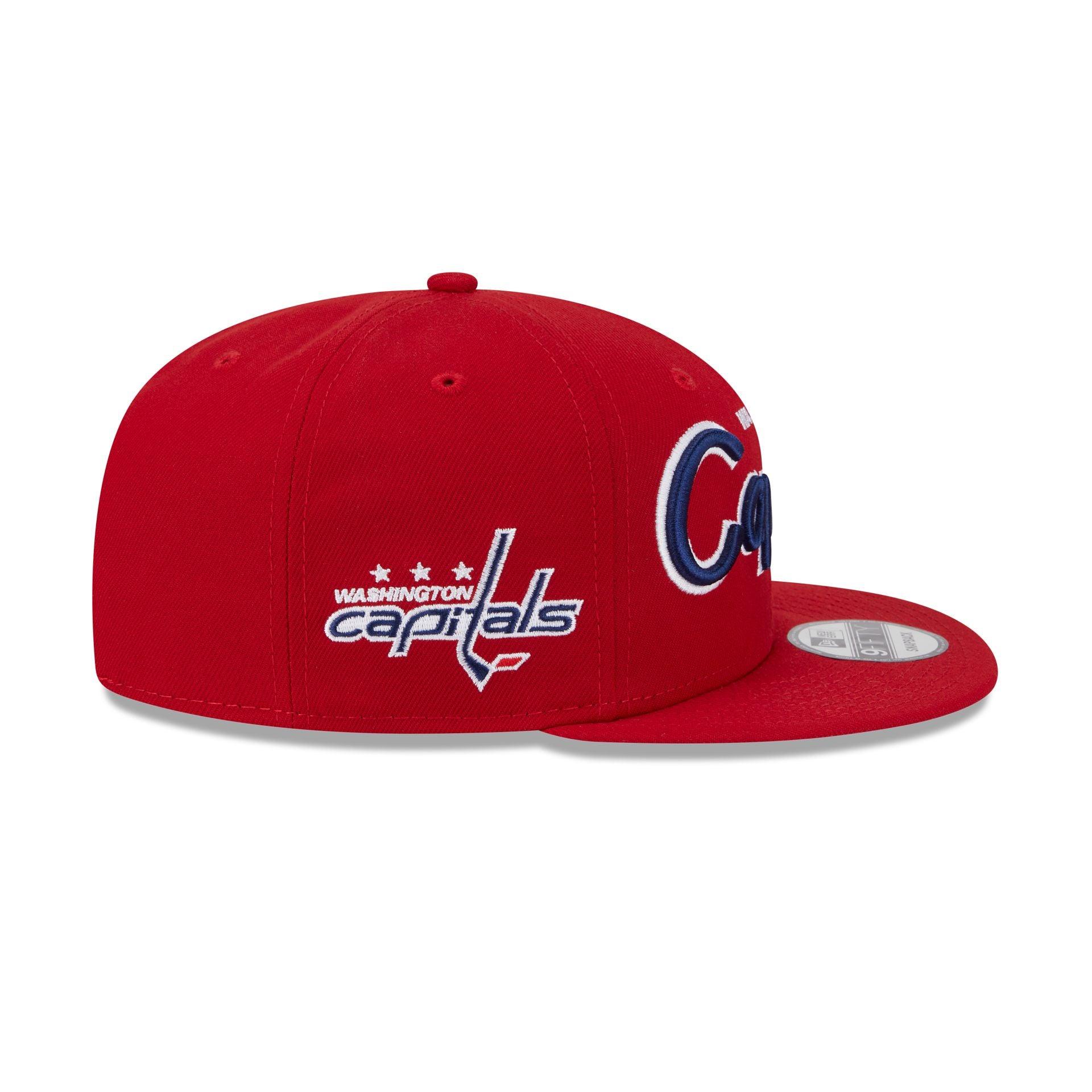 Washington Capitals Script 9FIFTY Snapback Hat Male Product Image