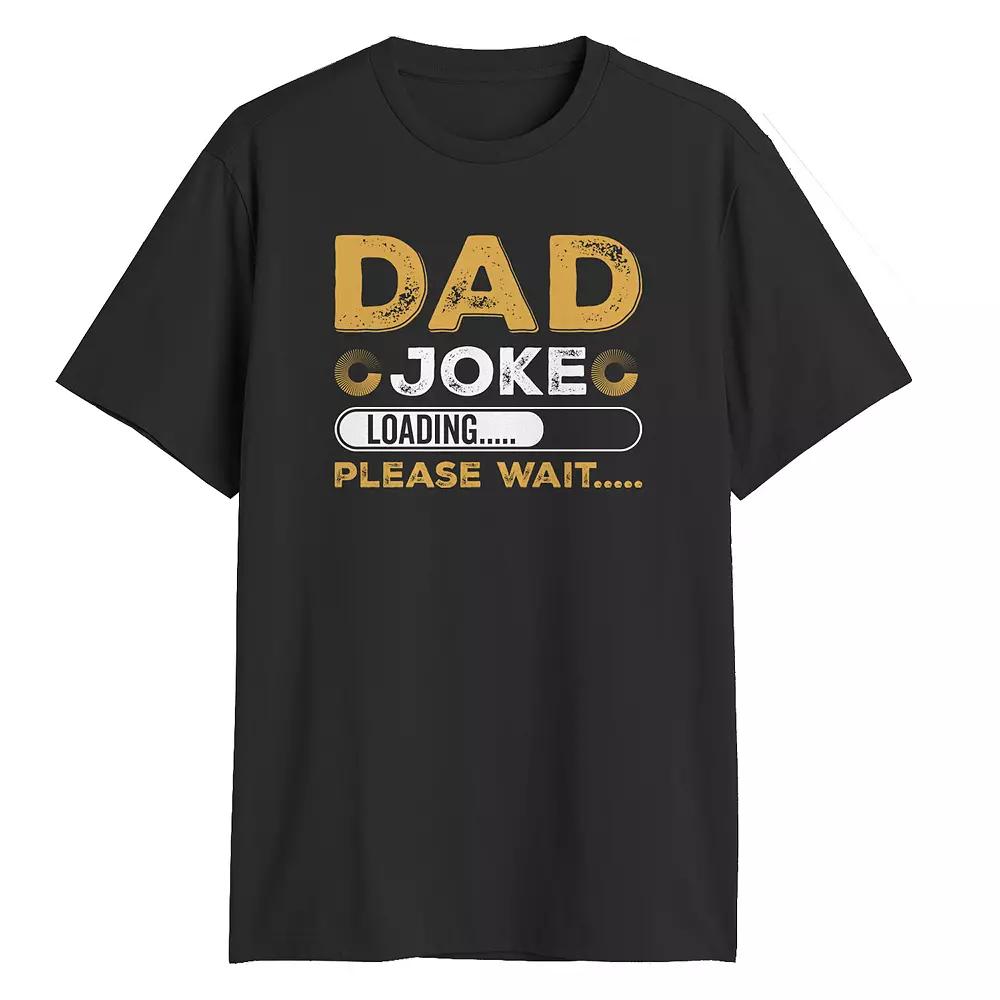 Big & Tall Dad Joke Loading Graphic Tee, Men's,  Product Image