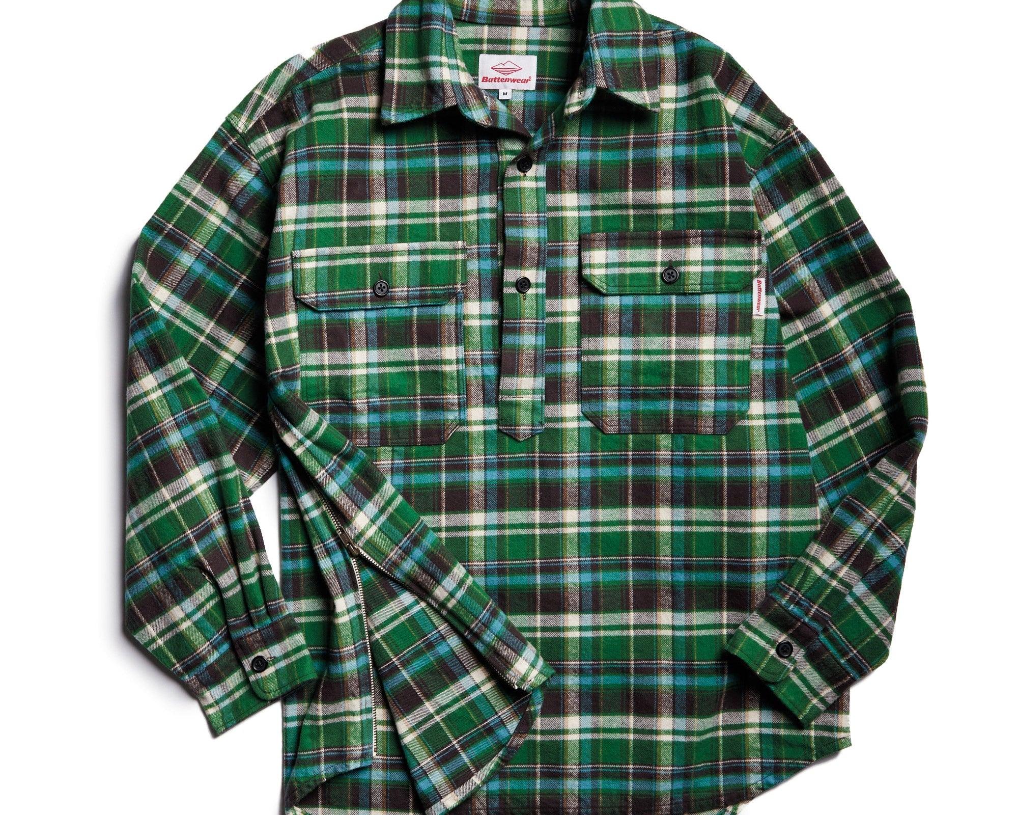 Lumberjack Pullover V.2 / Green Plaid Product Image