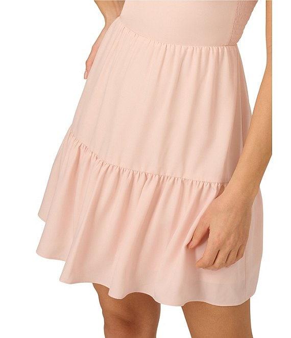 Adrianna by Adrianna Papell Sweetheart Neck Sleeveless A-Line Mini Dress Product Image