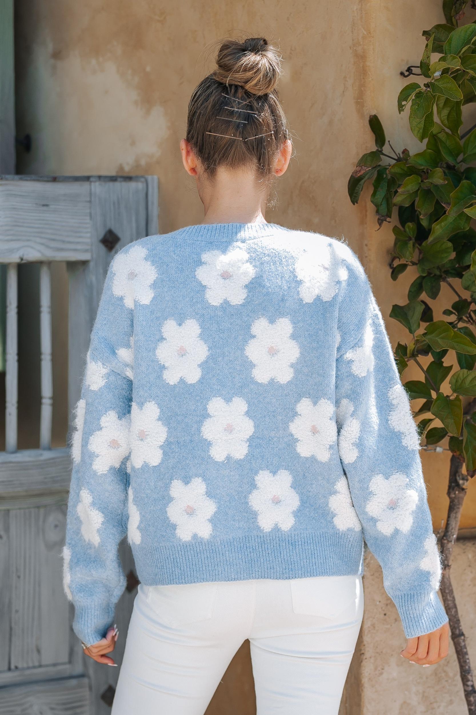 Flower Detail Cardigan Product Image