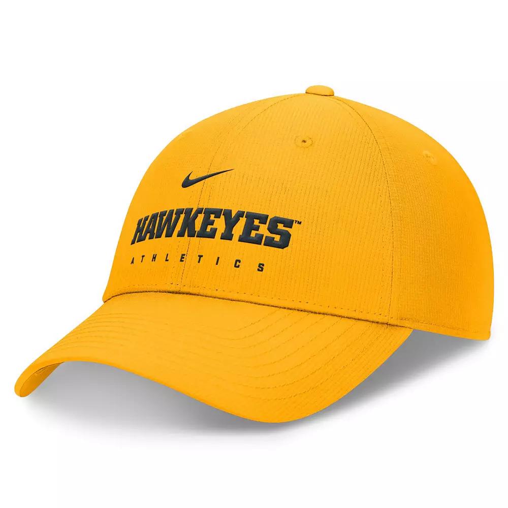 Men's Nike Gold Iowa Hawkeyes 2024/25 On-Field Club Performance Adjustable Hat,  Product Image