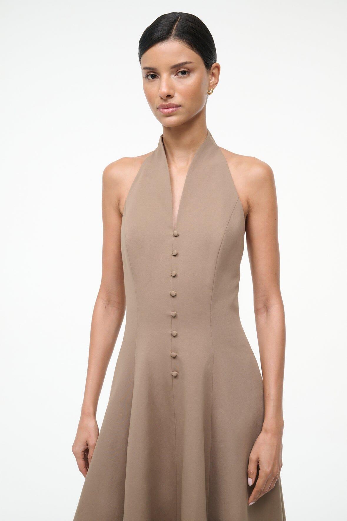 STELLA DRESS | TAUPE Product Image