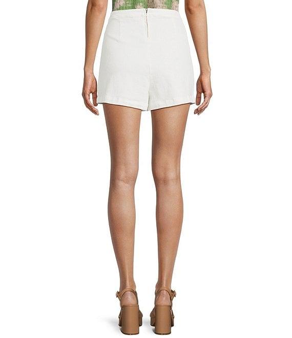 Sadie & Sage Denim Mini Skort Product Image