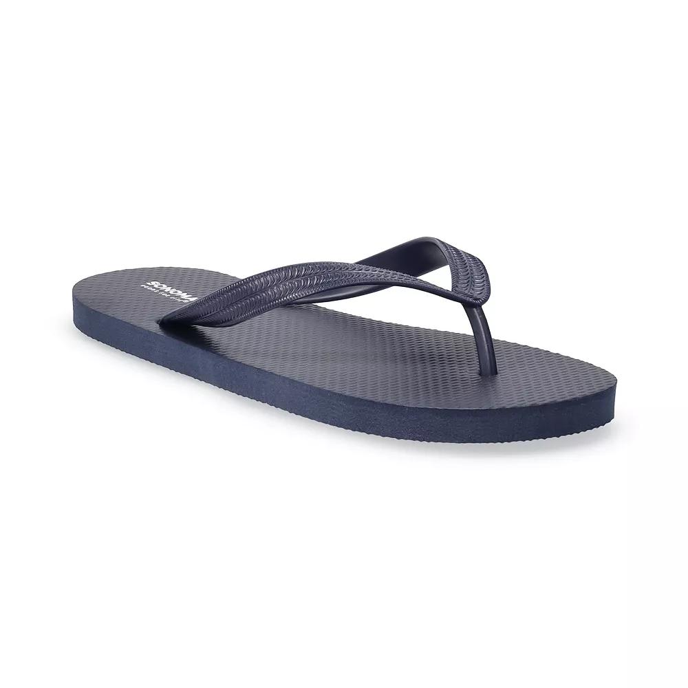 Sonoma Goods For Life® Druski Eva Men's Flip Flops, Size: Medium(8/9), Blue Product Image
