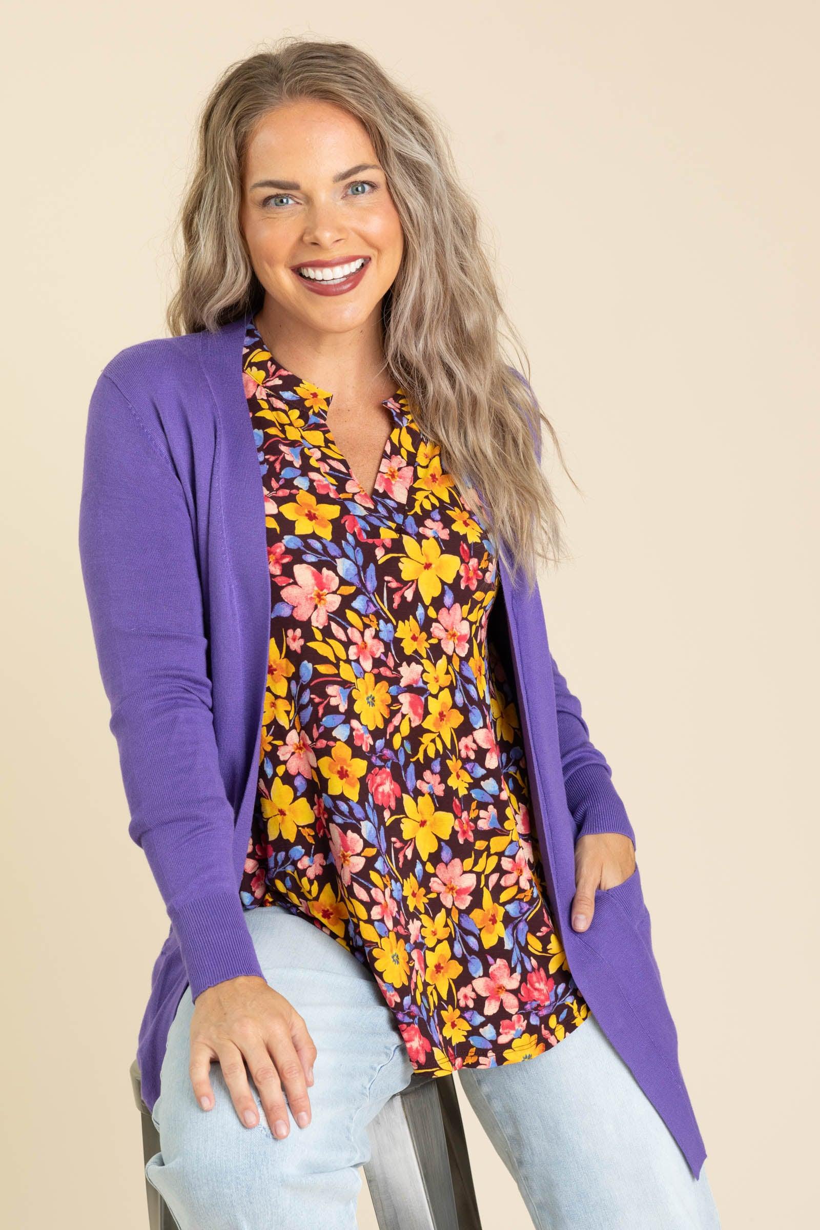 Lightweight Mid Length Cardigan Product Image