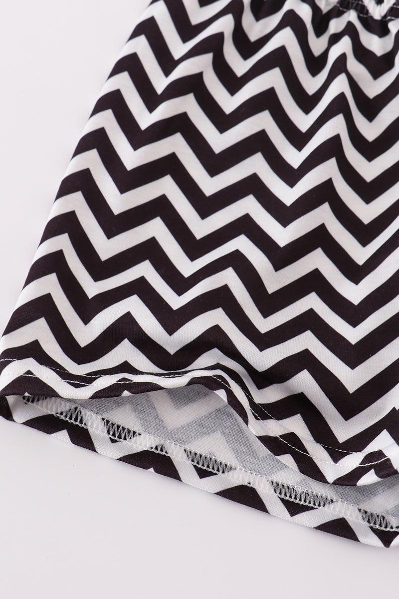 Blue gingham boy shorts set Product Image