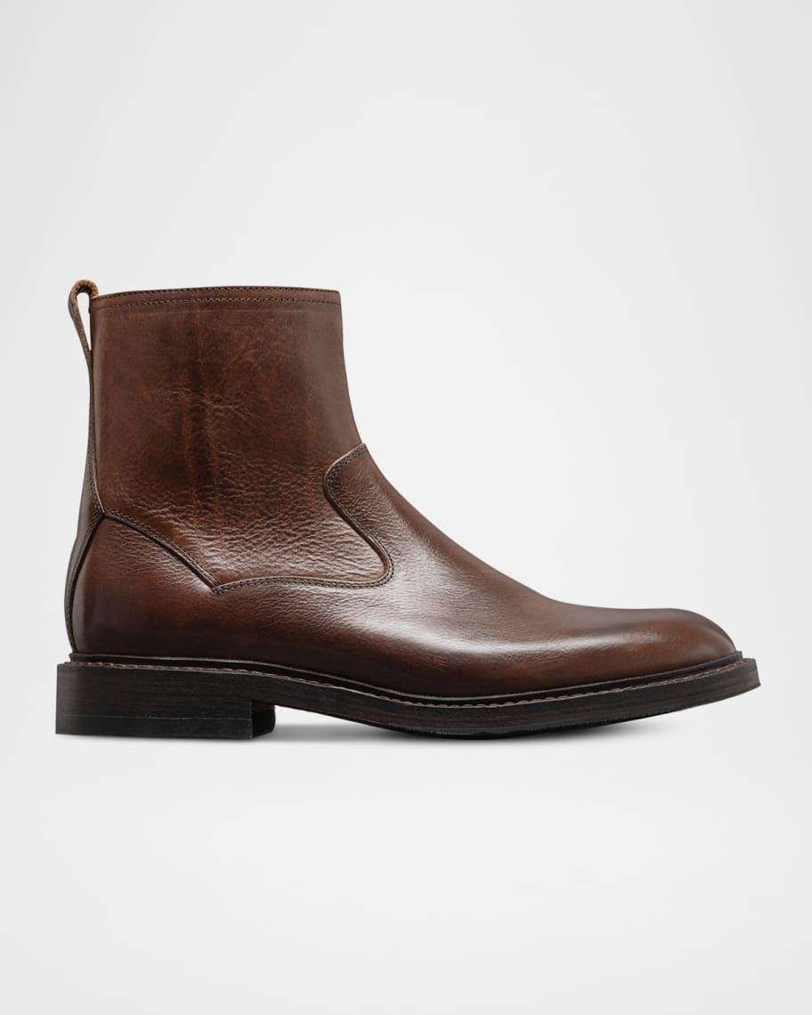 Men's Tompkins Leather Zip Ankle Boots Product Image