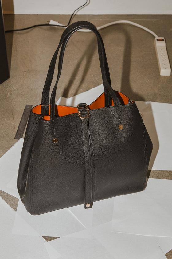 Back to Business Black Tote Product Image