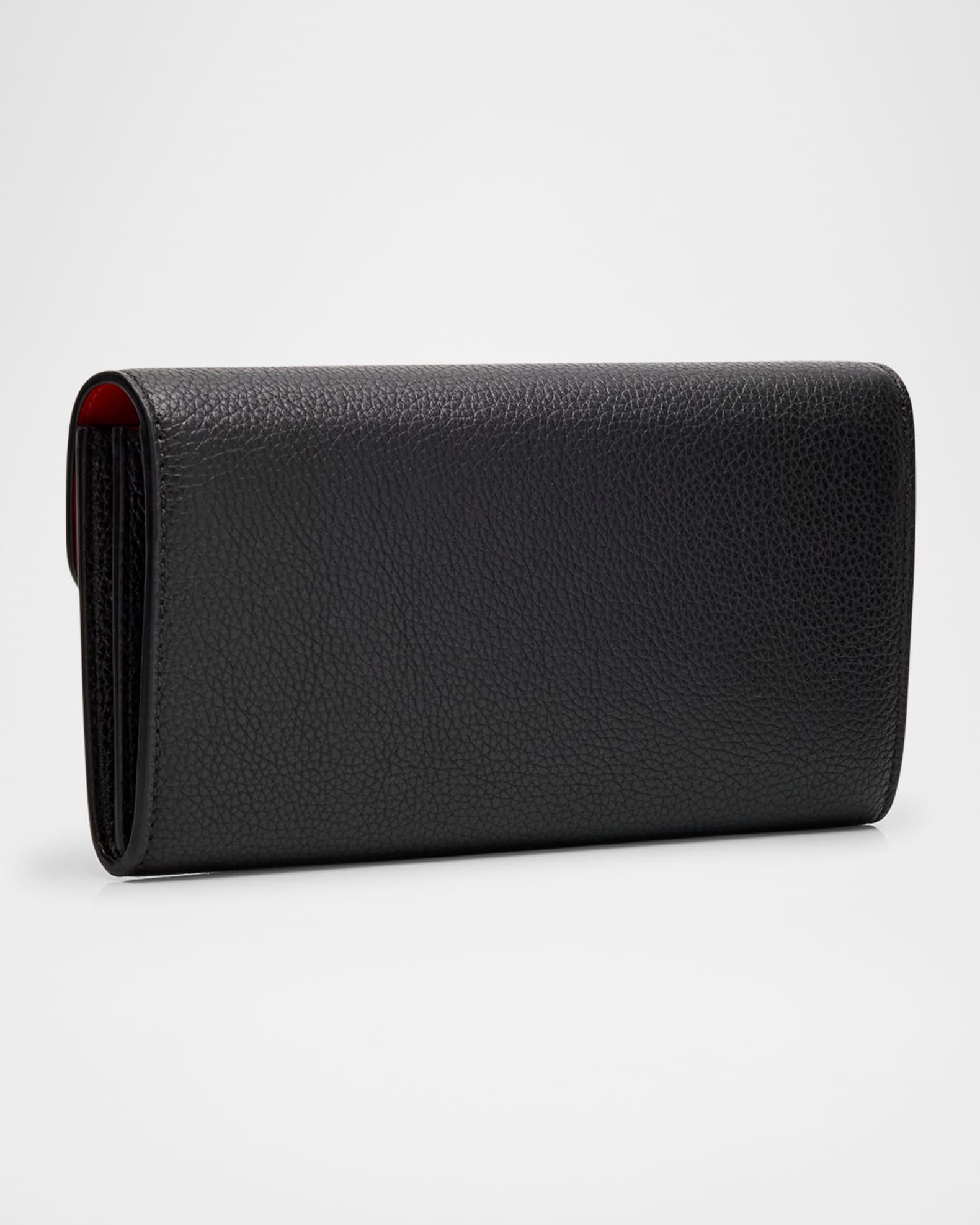 Double Gancio Grain Leather Clutch Bag Product Image