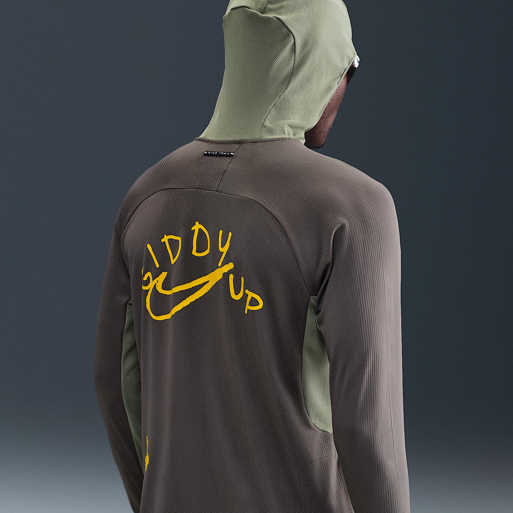Nike Men's Dri-FIT UV Hooded Running Top Product Image
