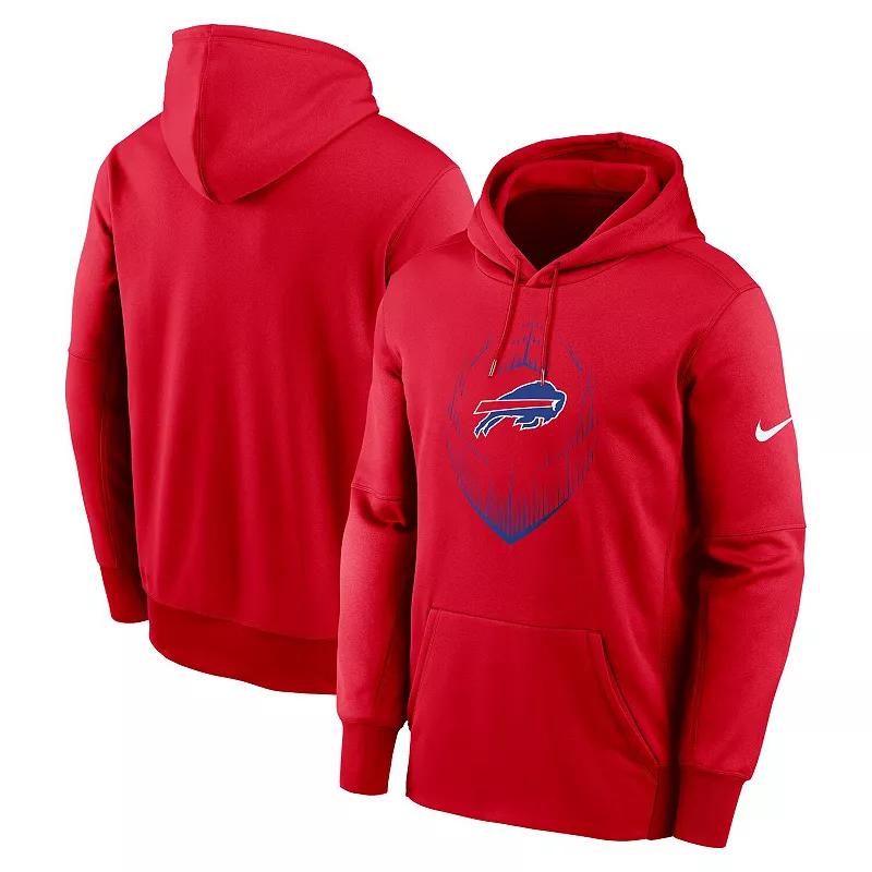 Men's Nike Red Tampa Bay Buccaneers Performance Pullover Hoodie,  Product Image