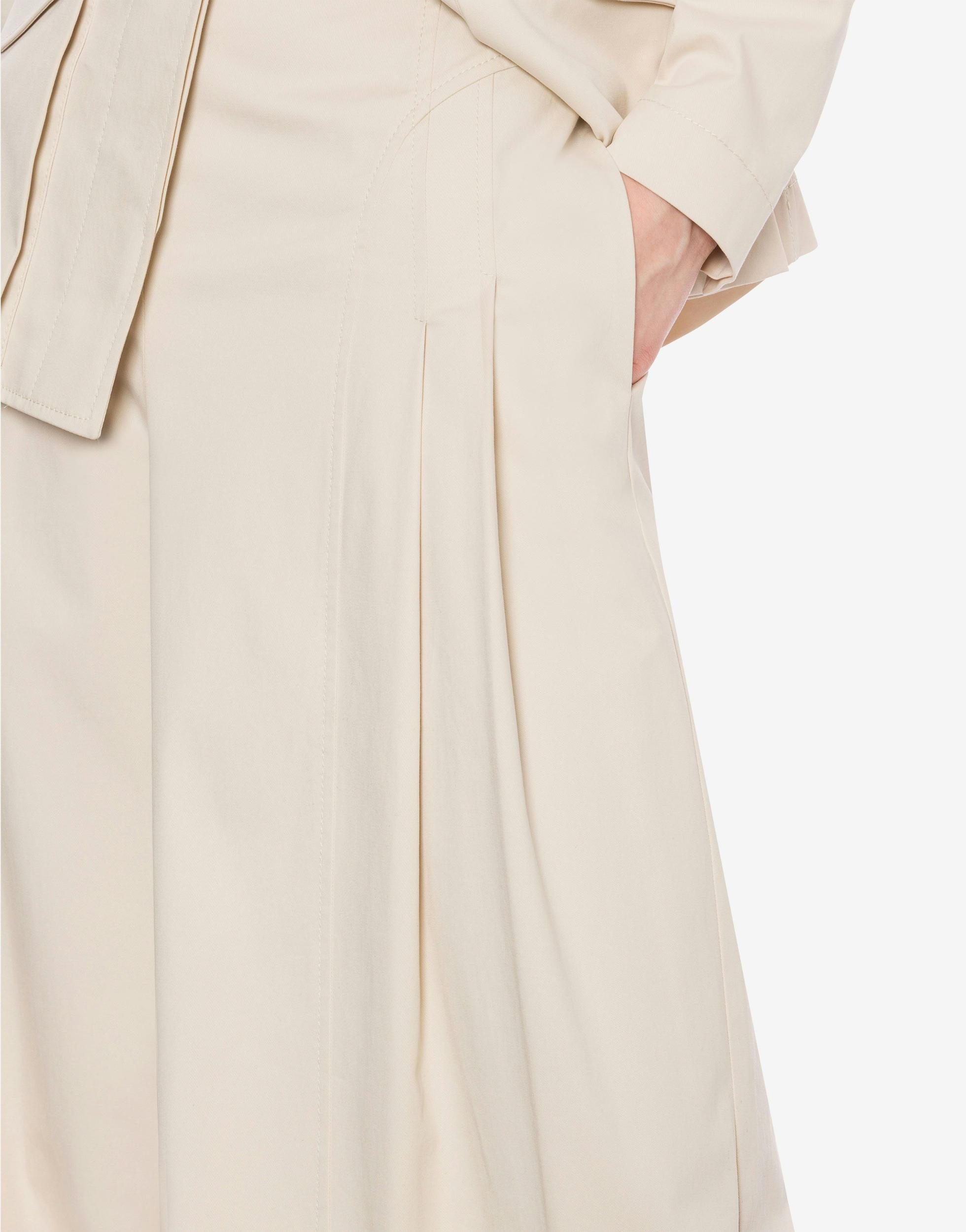 Stretch satin oversize trousers Product Image