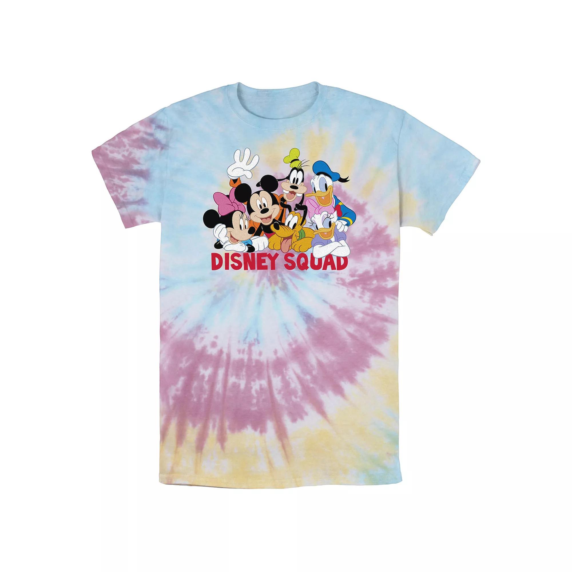 Men's Disney Mickey And Friends Disney Squad Wash Tee,  Product Image