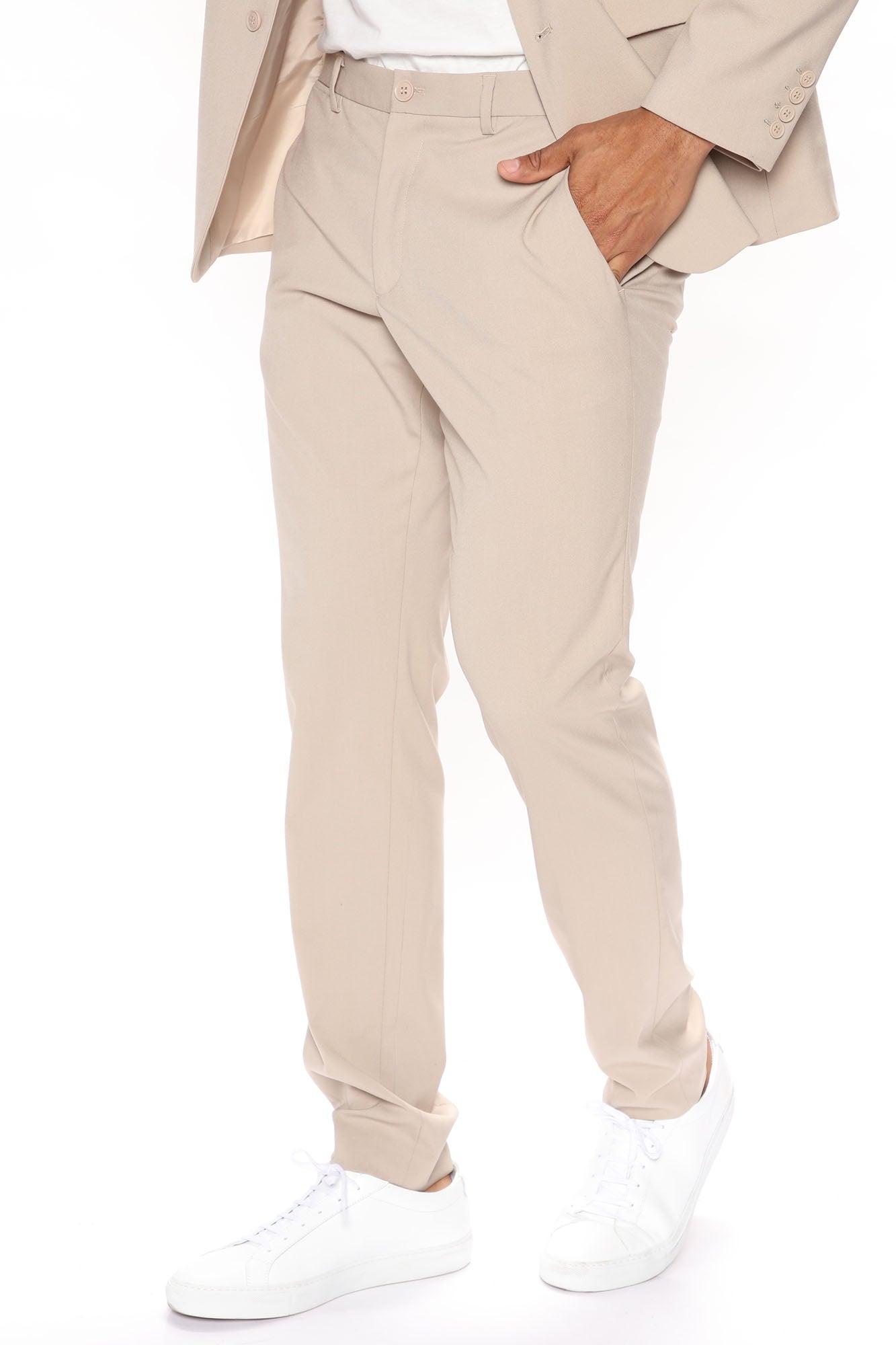 The Modern Stretch Slim Trouser - Tan Product Image