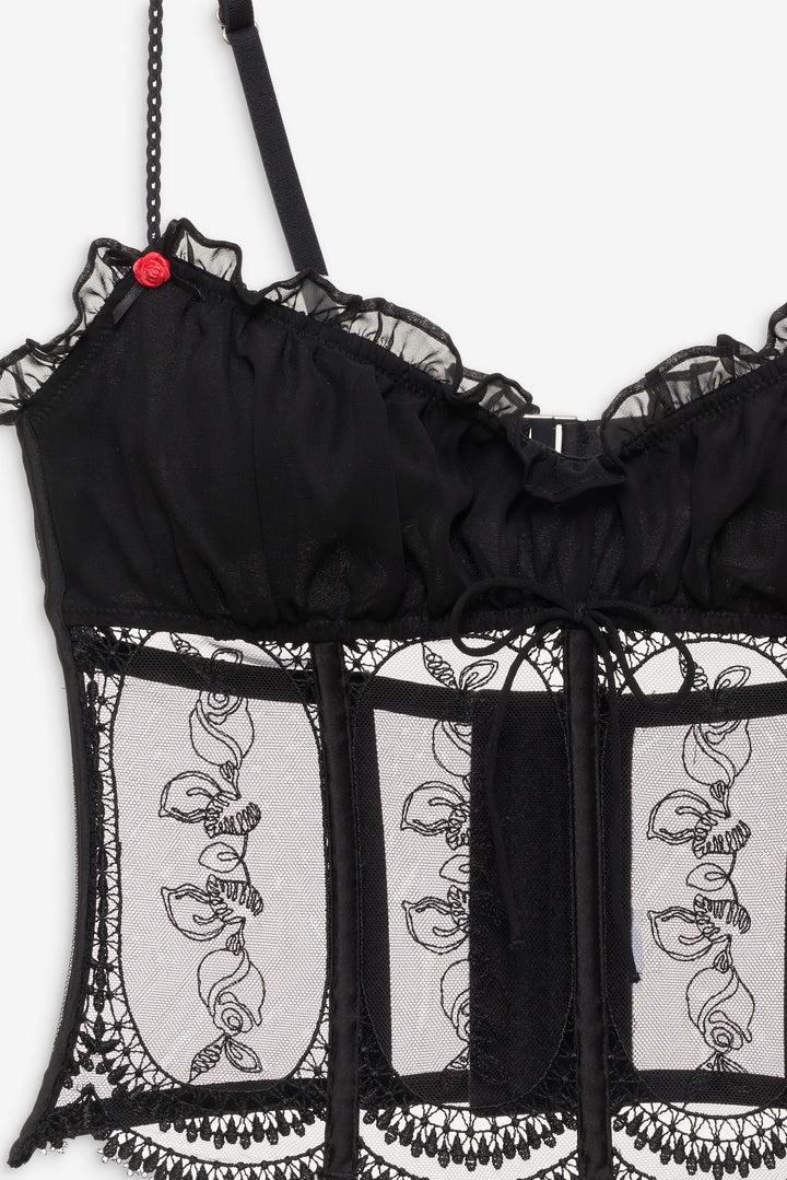 Roxanne Bustier — Black Product Image