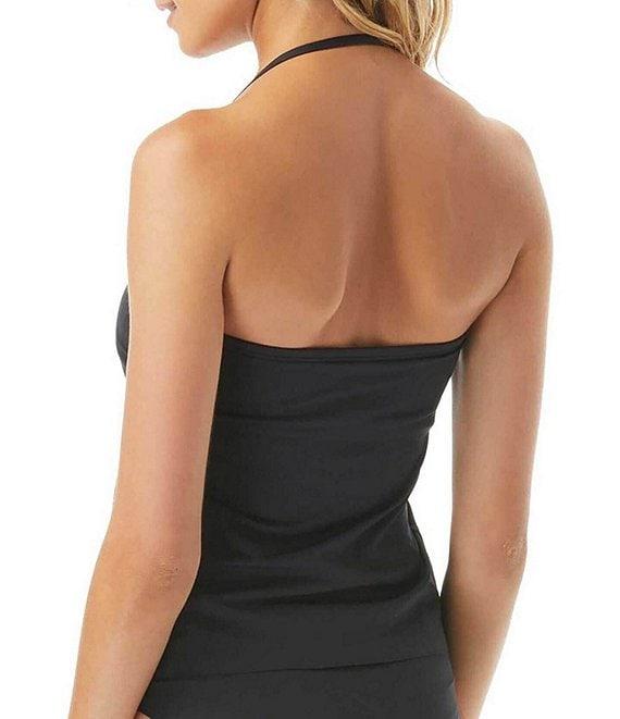 Vince Camuto Sanremo Solids Convertible High Waisted Bikini Swim Bottom Product Image