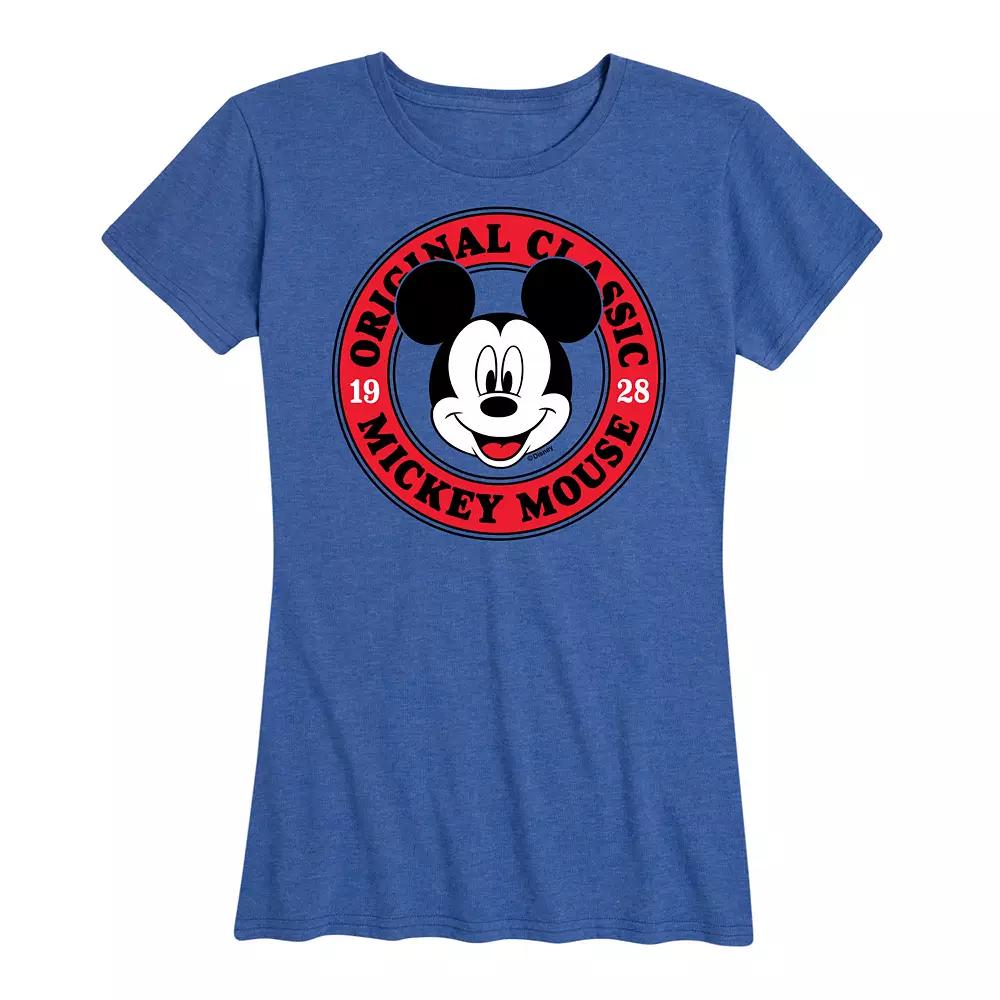 Disney's Mickey Mouse Women's Original Classic Graphic Tee,  Product Image
