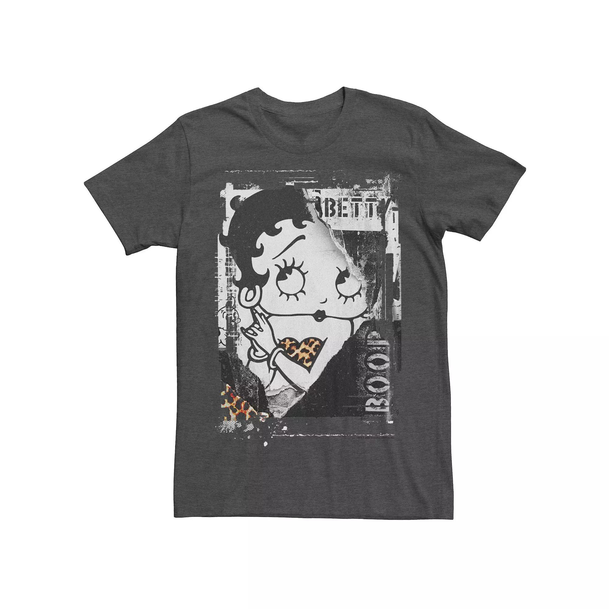 Men's Betty Boop Animal Print Tee,  Product Image
