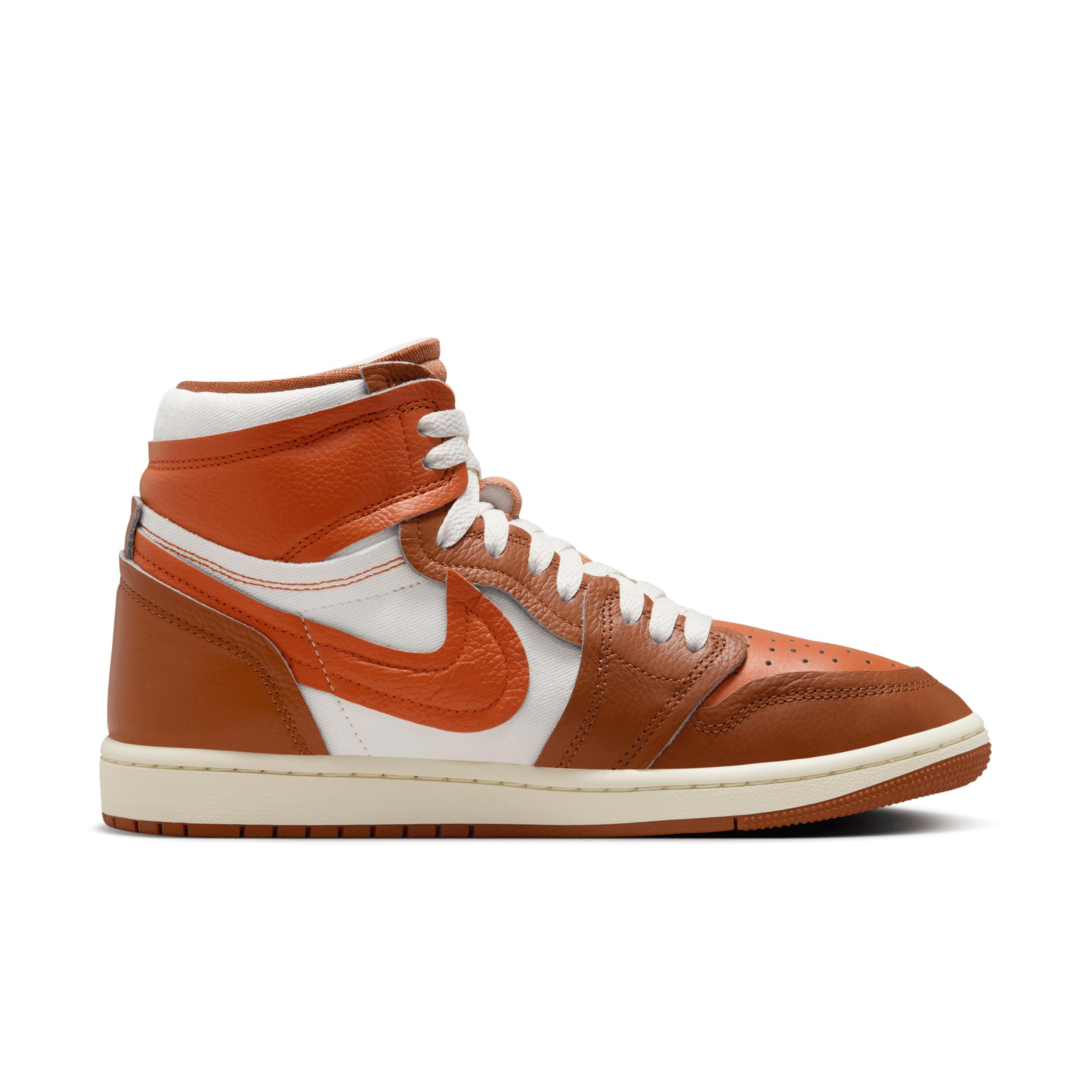 Jordan Womens Jordan Air Jordan 1 MM High - Womens Shoes Legend Sand/Jade Product Image