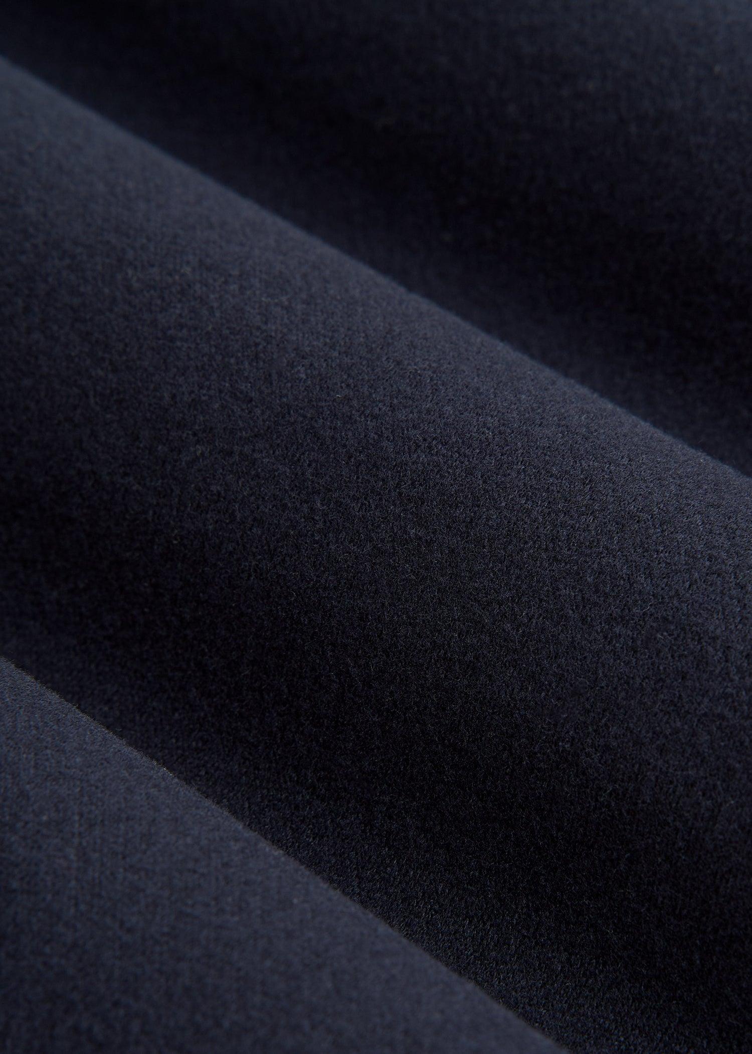 Stretch Flannel Button Shirt for Tall Men in True Navy Male Product Image