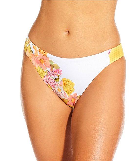 Antonio Melani Patchwork Floral Tripunto Underwire Bralette Swim Top Product Image