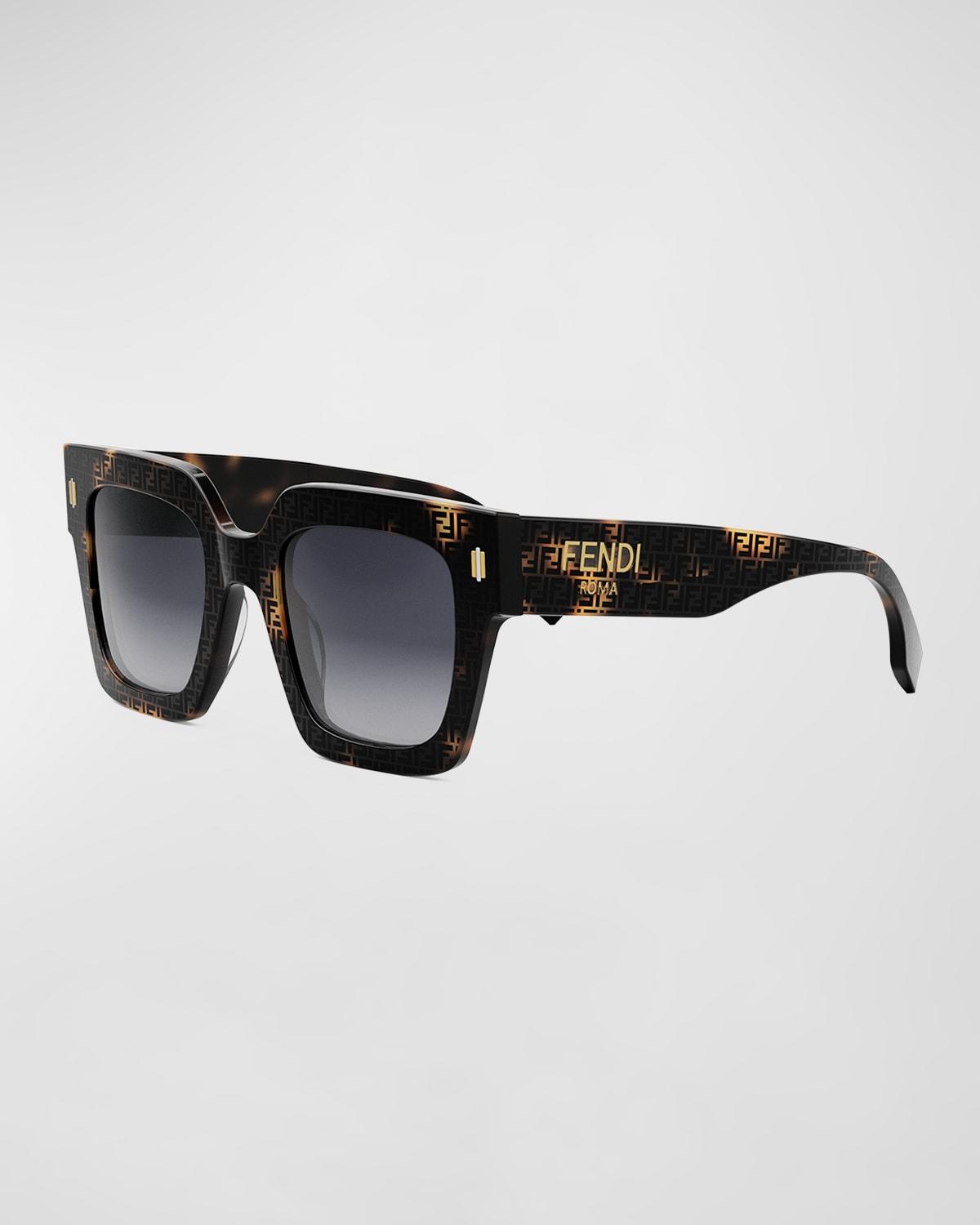 Womens Fendi Roma 50MM Square Sunglasses Product Image