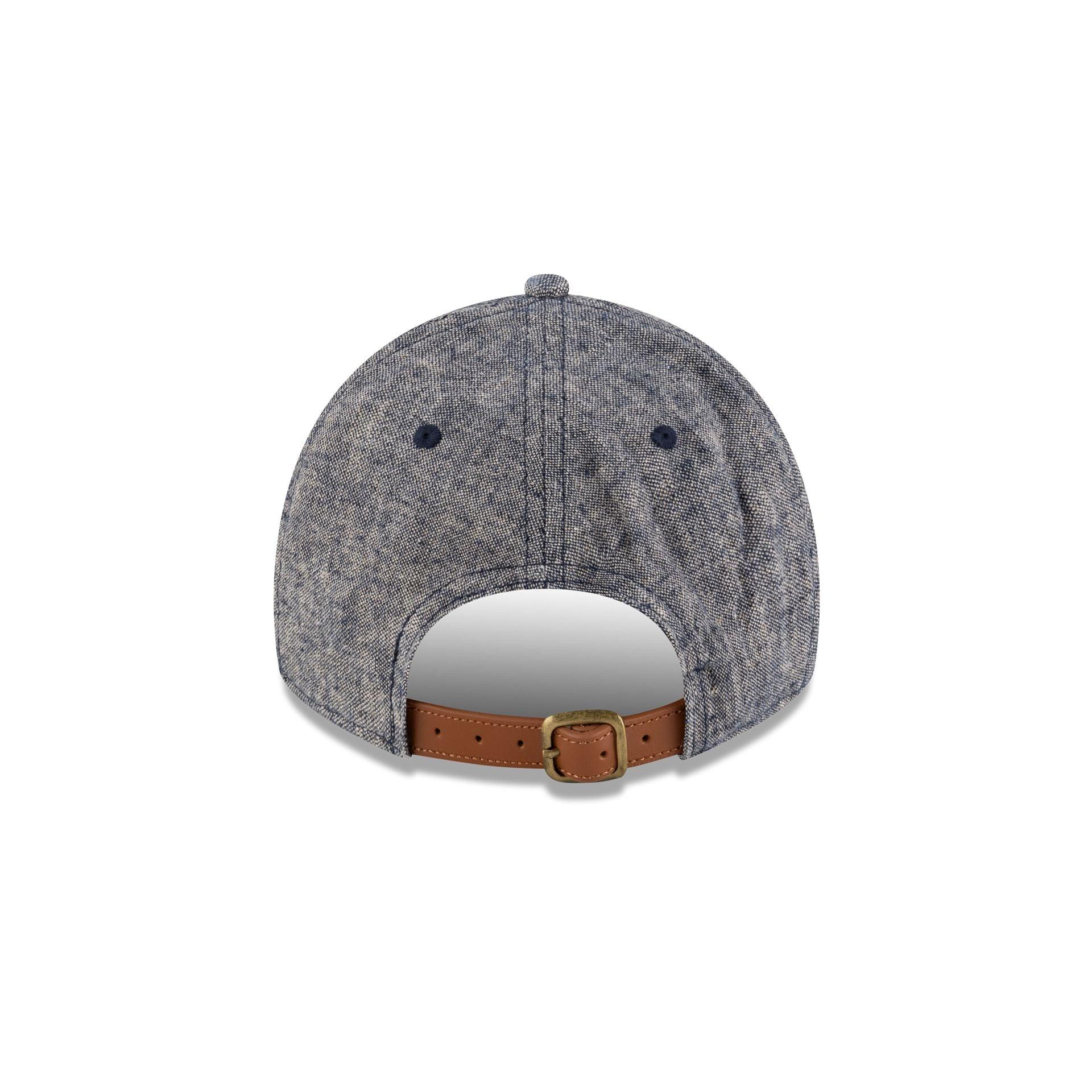 New Era Cap Handwritten Indigo Denim 9TWENTY Easy Snap Hat Male Product Image