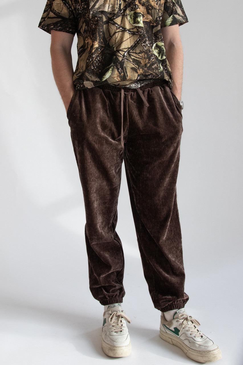 Soft Velvet Lounge Joggers Product Image