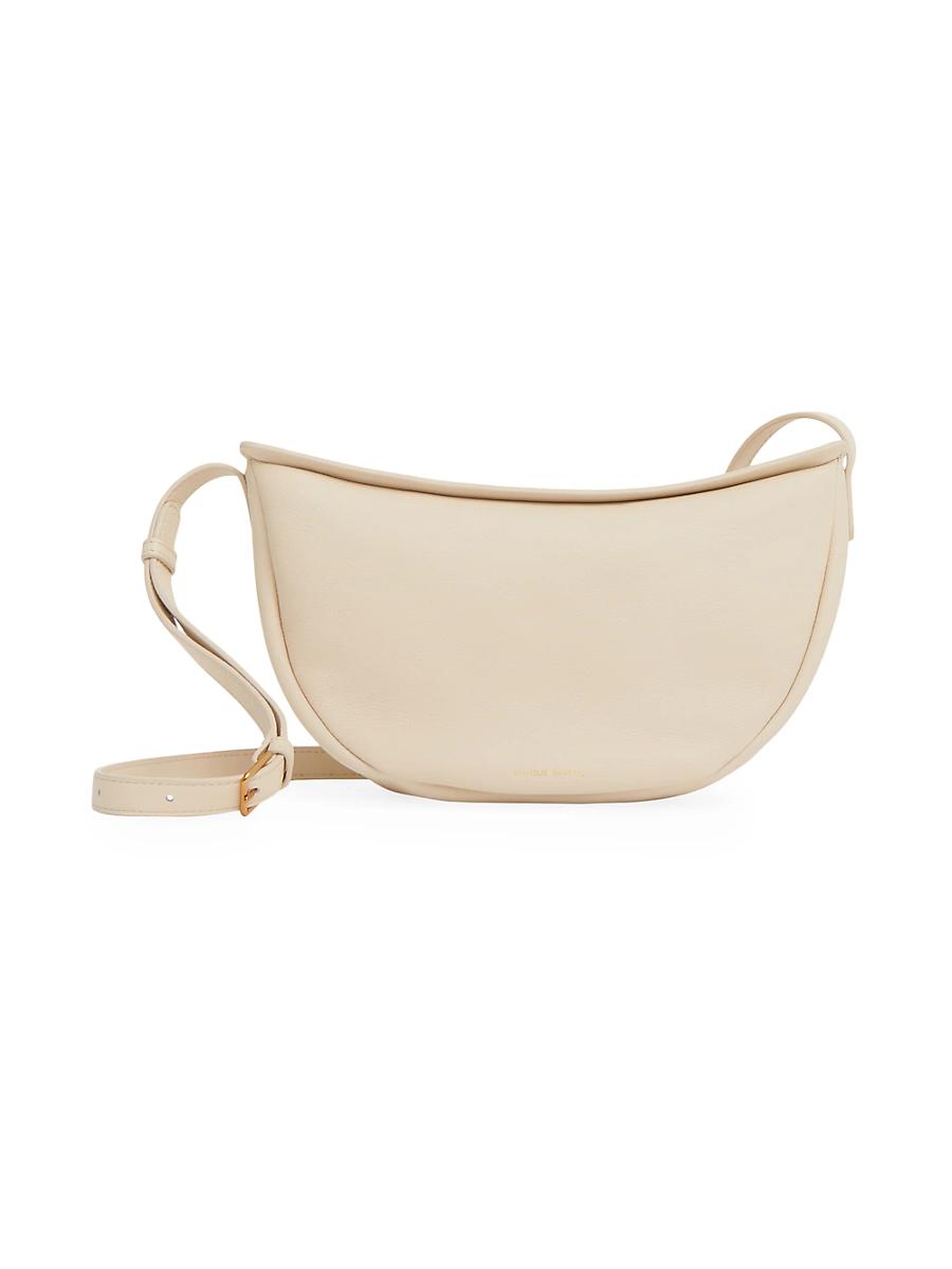Womens Moon Leather Sling Bag Product Image