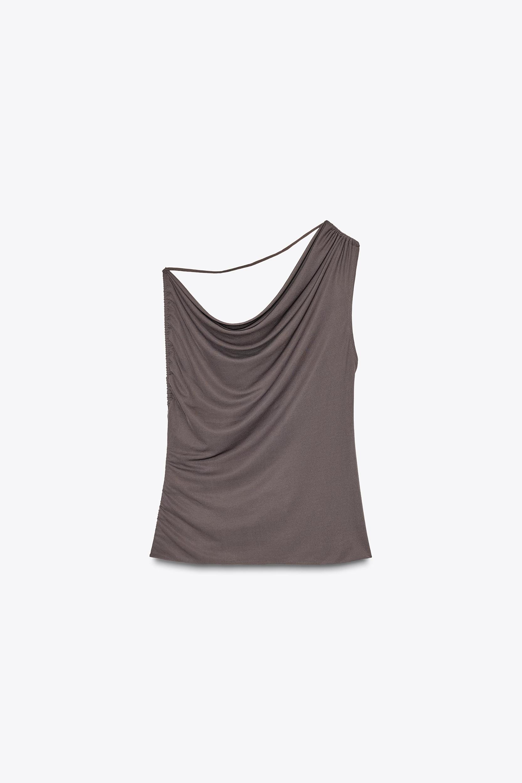 RUCHED ASYMMETRIC TOP Product Image