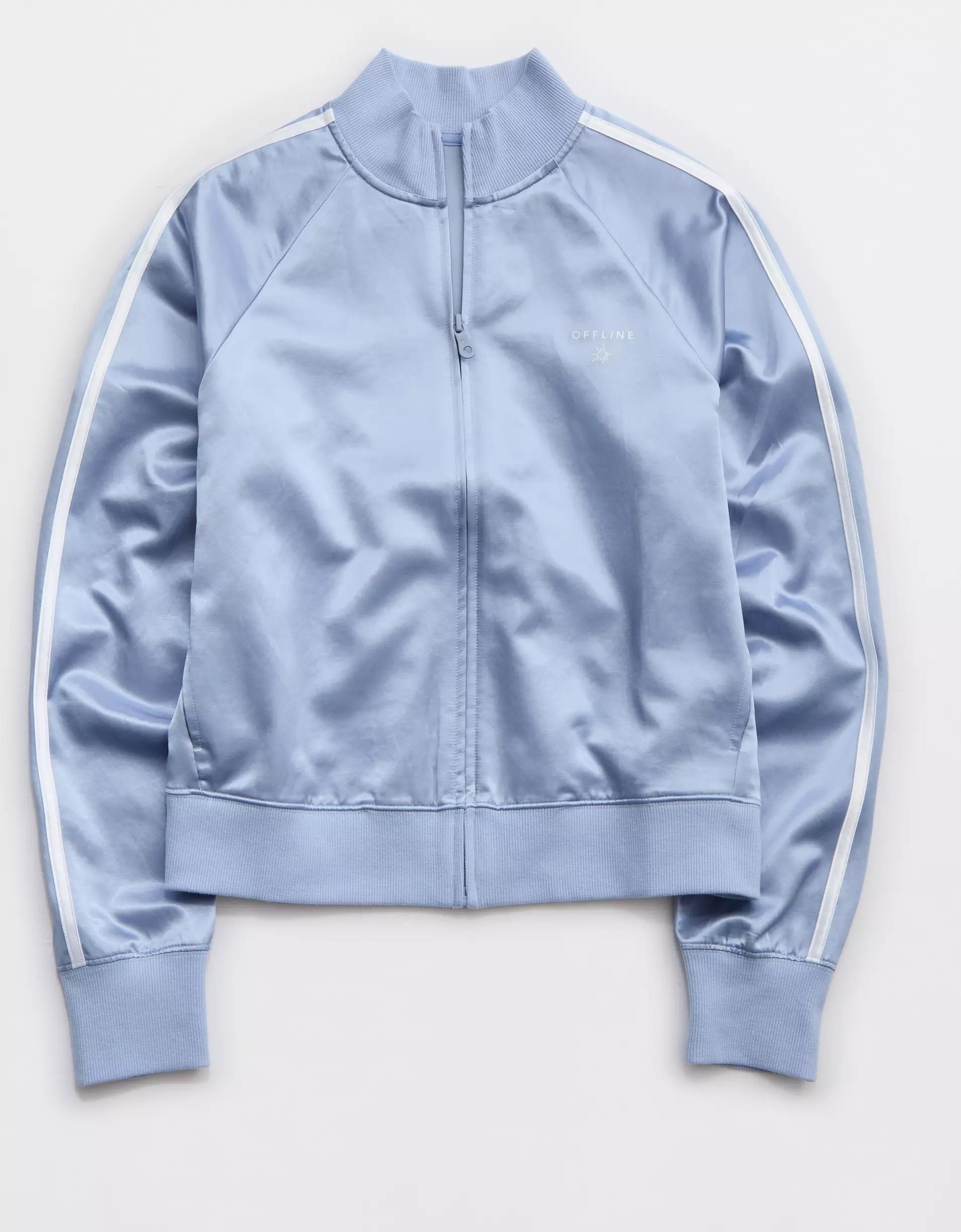 OFFLINE By Aerie You're A Winner Satin Jacket Product Image