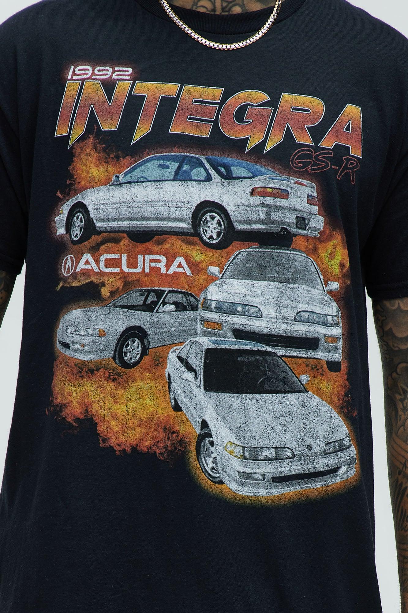 Acura Integra 1992 Short Sleeve Tee - Black Product Image