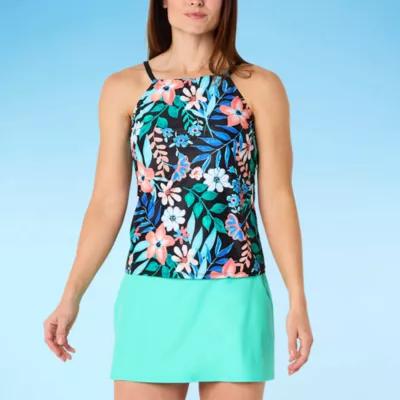Sonnet Shores Floral Tankini Swimsuit Top Product Image