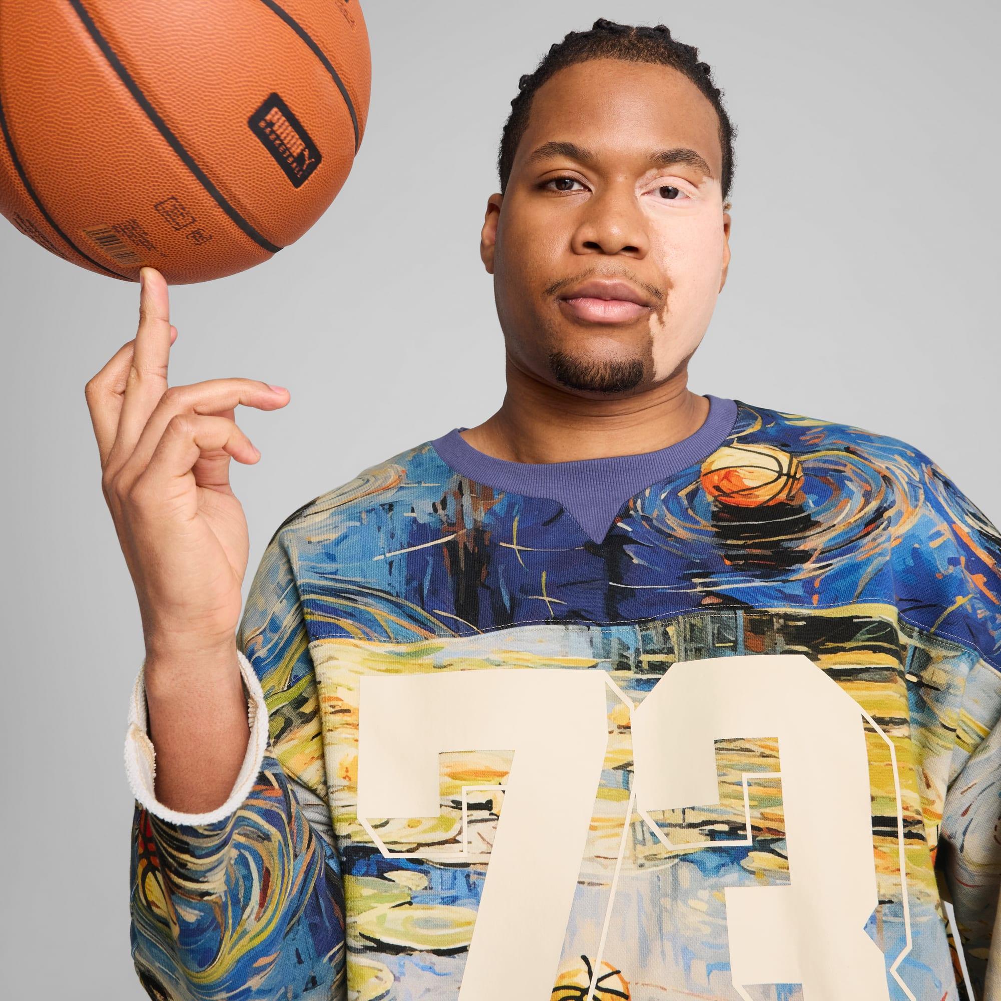 PUMA Dylan Exhibit Hockey-Inspired Men's Basketball Sweater Product Image