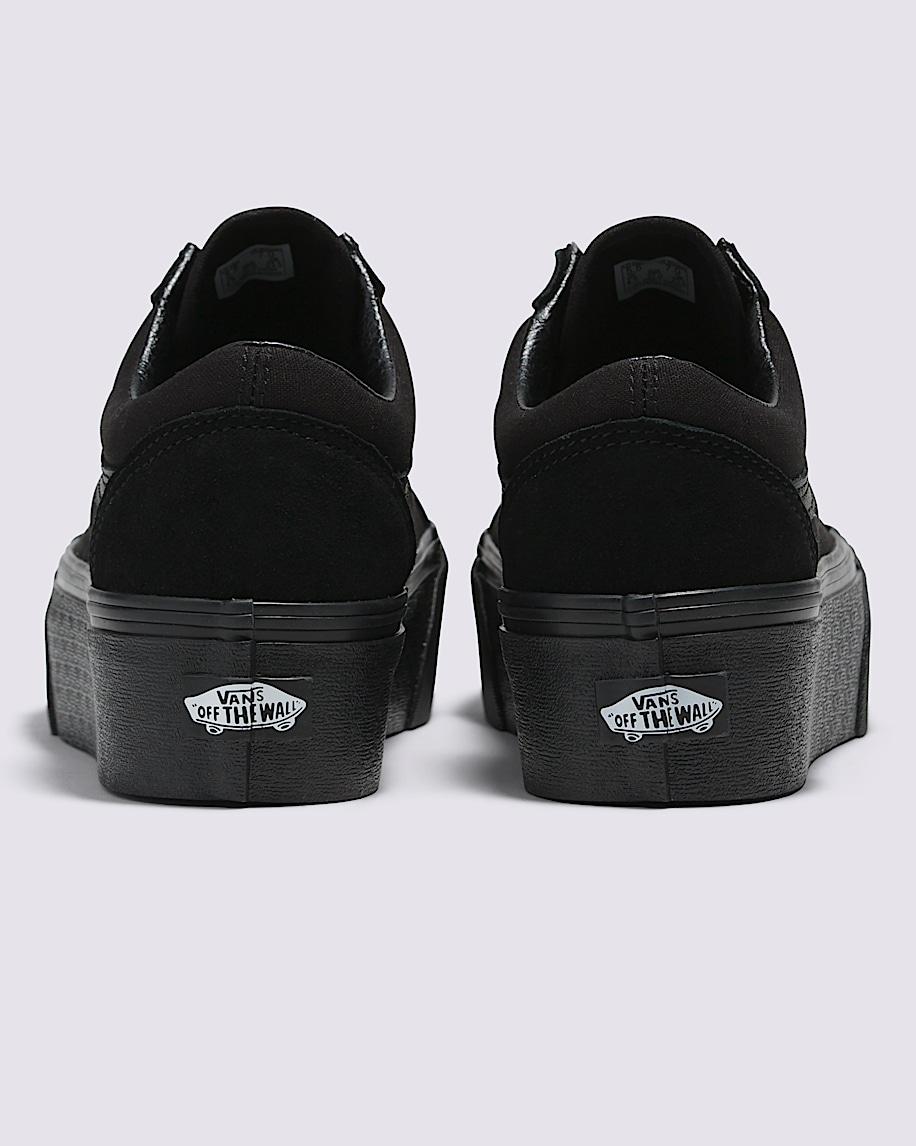 Vans | Old Skool Stackform Suede/Canvas Black/Black Shoe Product Image