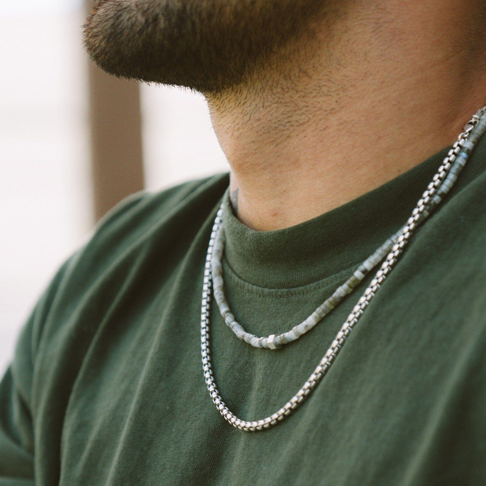Men's Rolo Chain Necklace Male Product Image