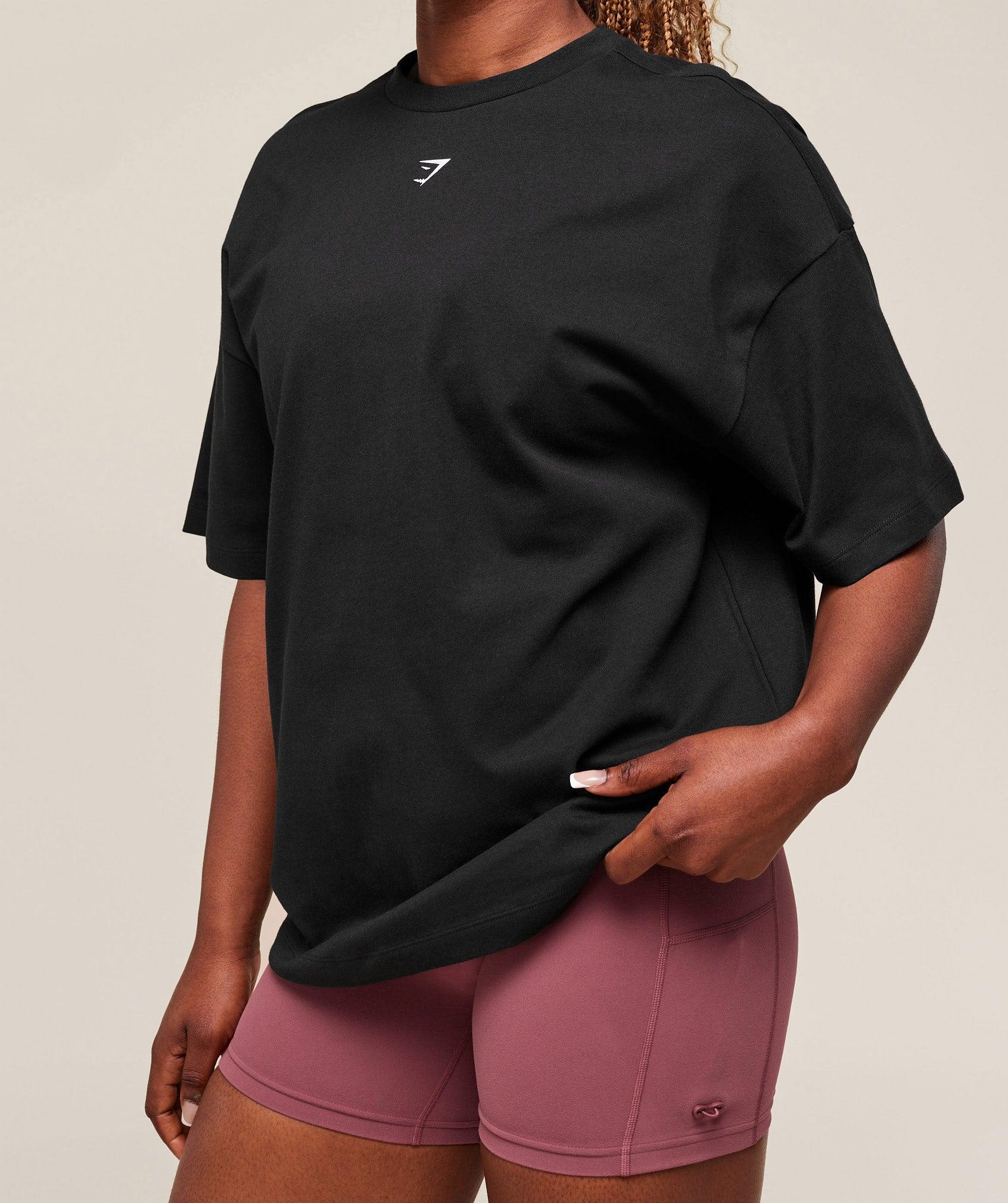 Forged By Iron Graphic Oversized T-Shirt Product Image