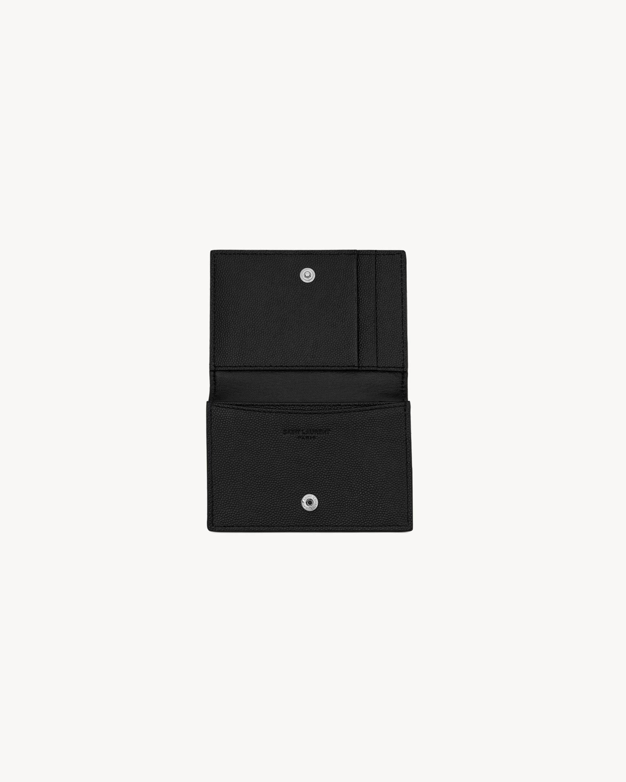 LETTER wallet in leather Product Image
