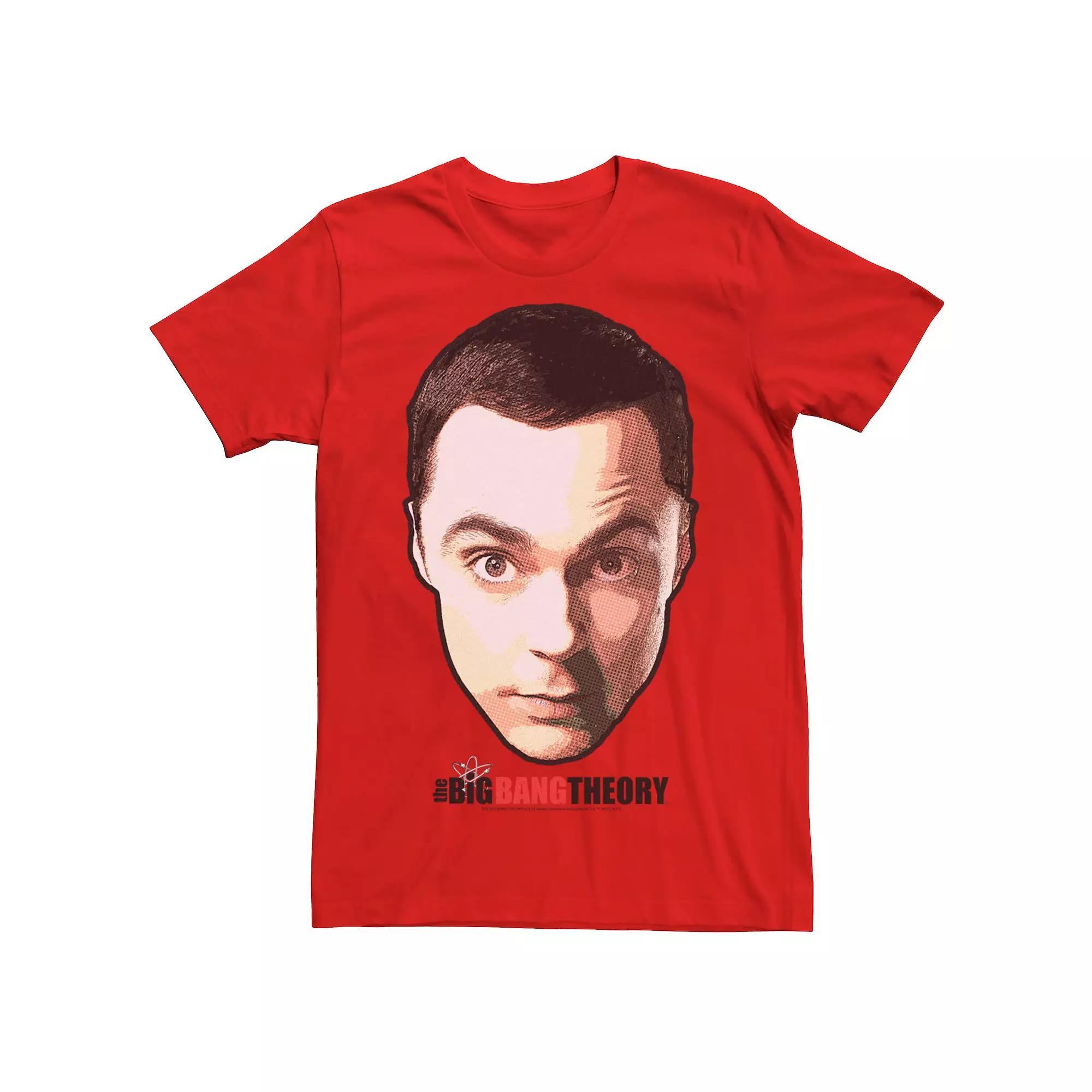 Men's The Big Bang Theory Sheldon Big Face Tee,  Product Image