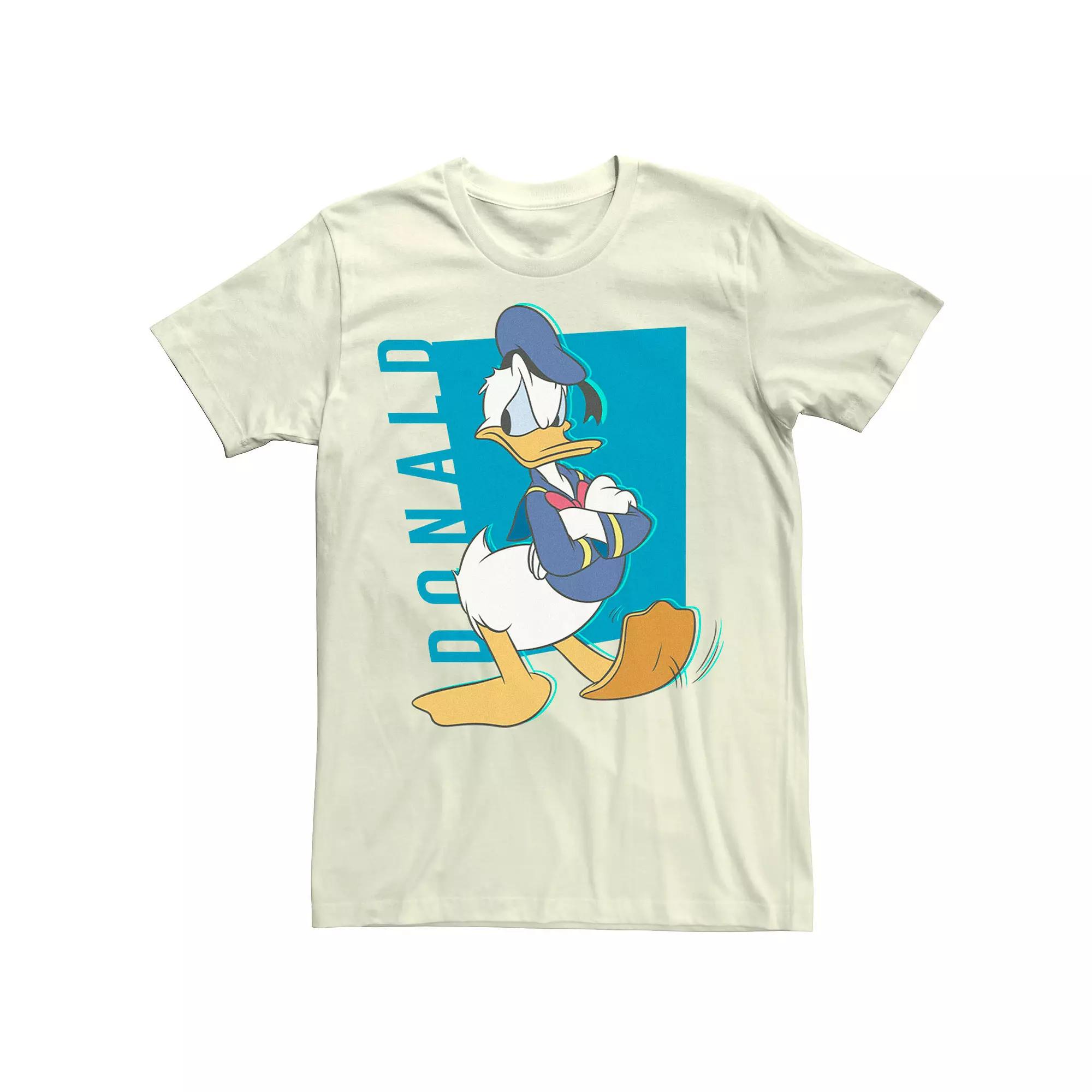 Disney's Donald Duck Pop Art Portrait Moody Men's Tee,  Product Image