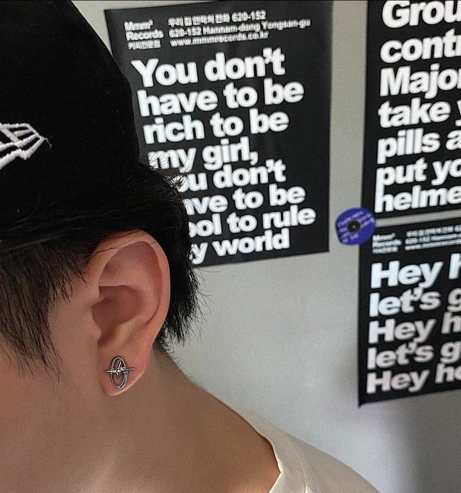 STAR CROSS EARRING Product Image