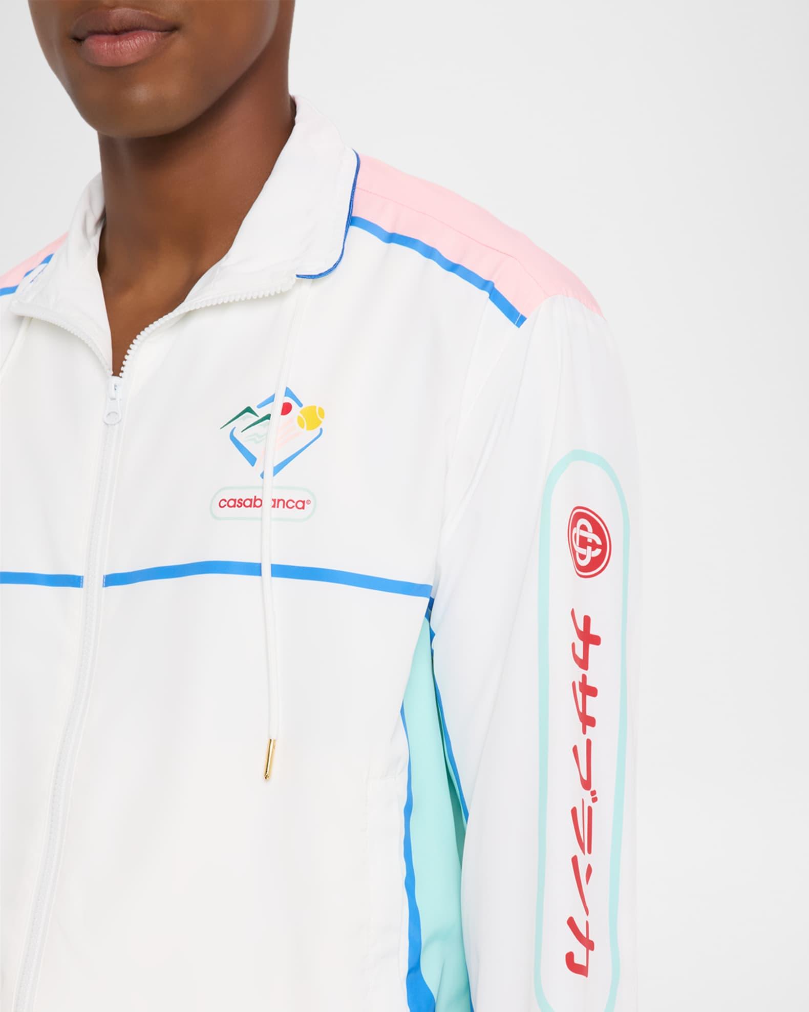 Men's Casa Sportif Color Block Wind-Resistant Jacket Product Image