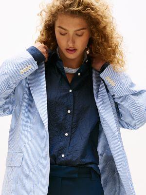 Oversized Stripe Blazer Product Image